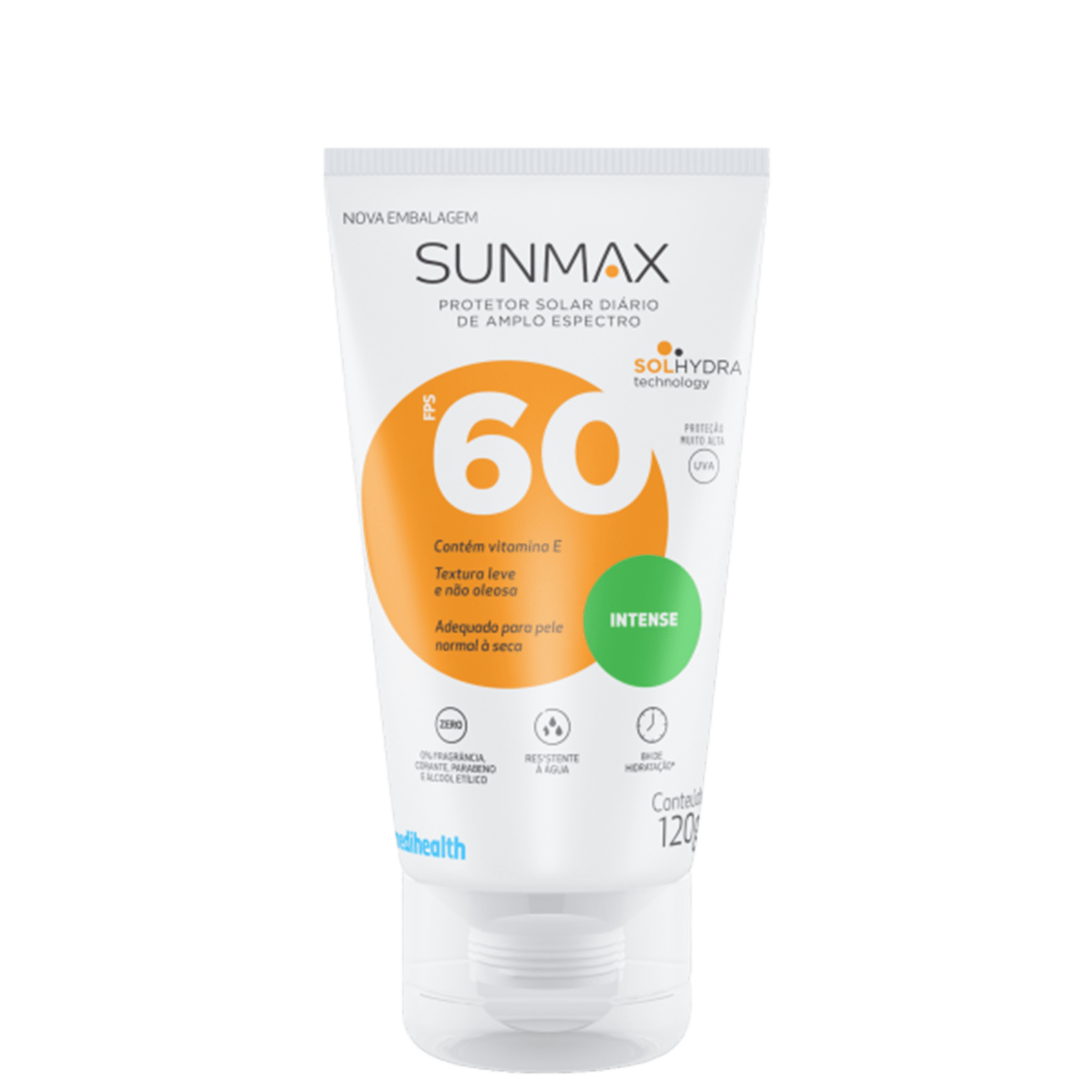 Sunmax Intense FPS60 - Protetor Solar Facial 120g