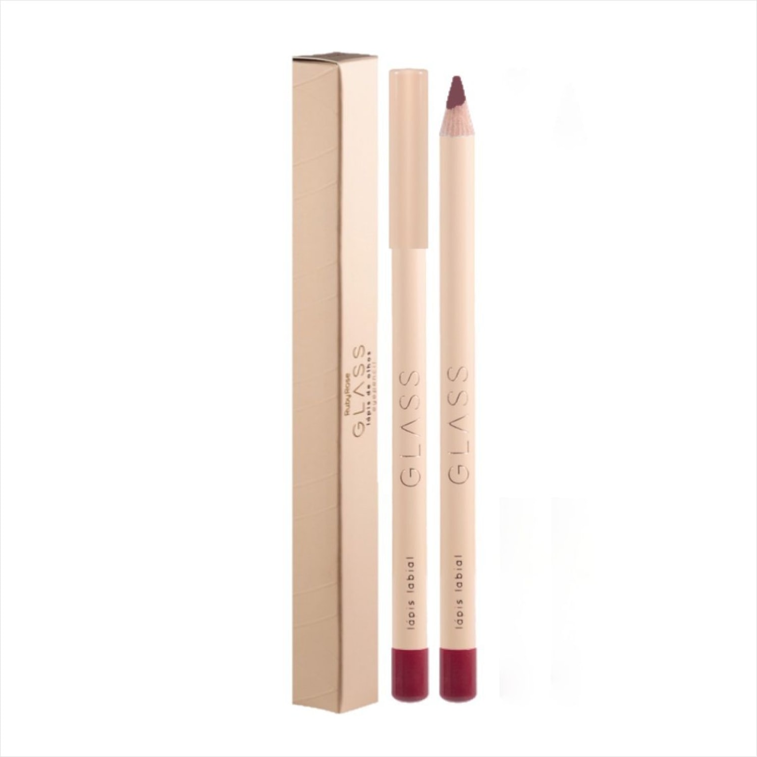 Ruby Rose Radiance Balm 50+Lápis Labial Glass LL05