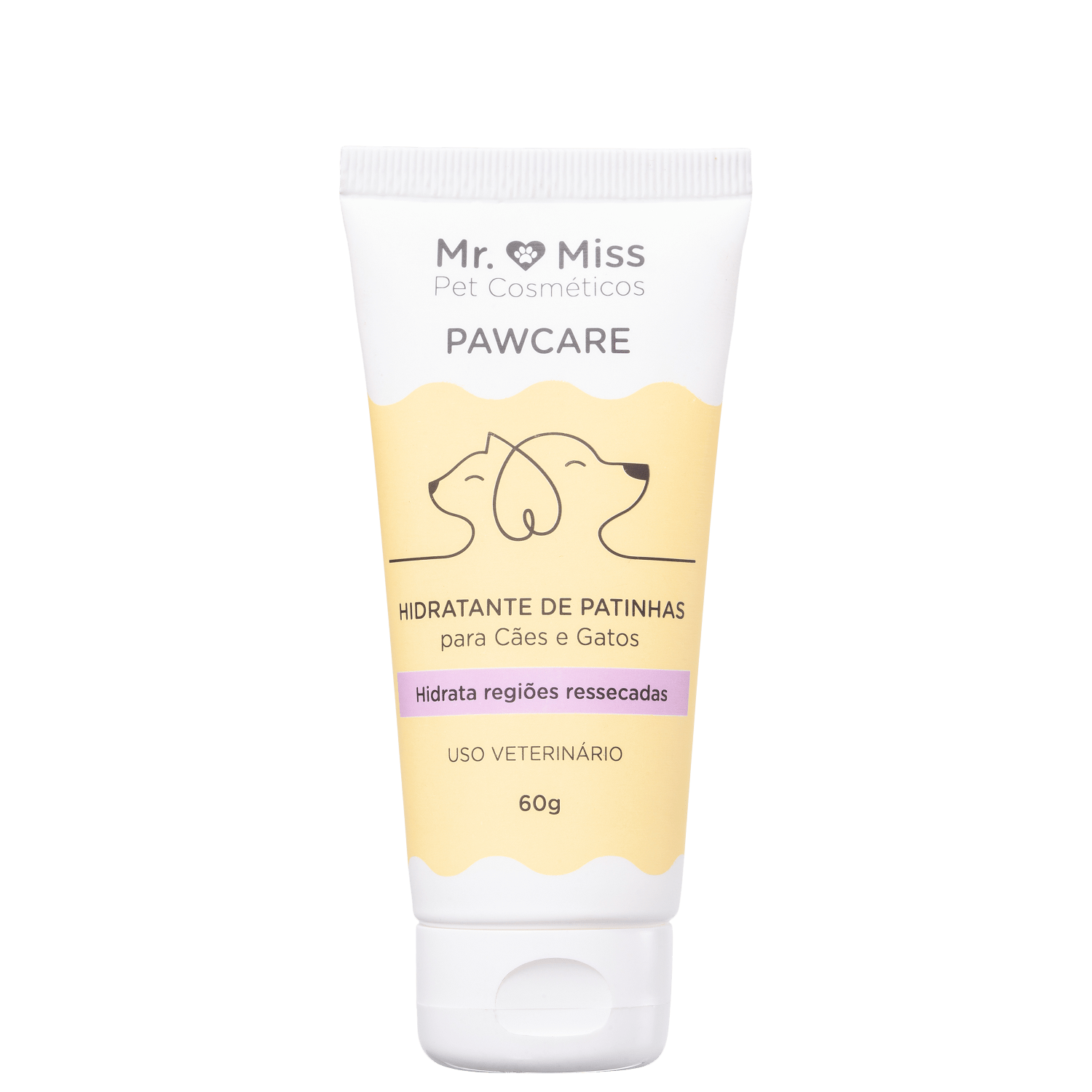 Mr. & Miss Pet Cosméticos Mr. Miss Pawcare - Hidratante para Patas 60g