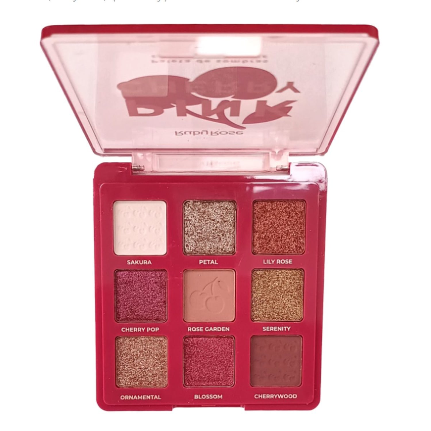 Ruby Rose Pink Cherry - Paleta de Sombras 6g