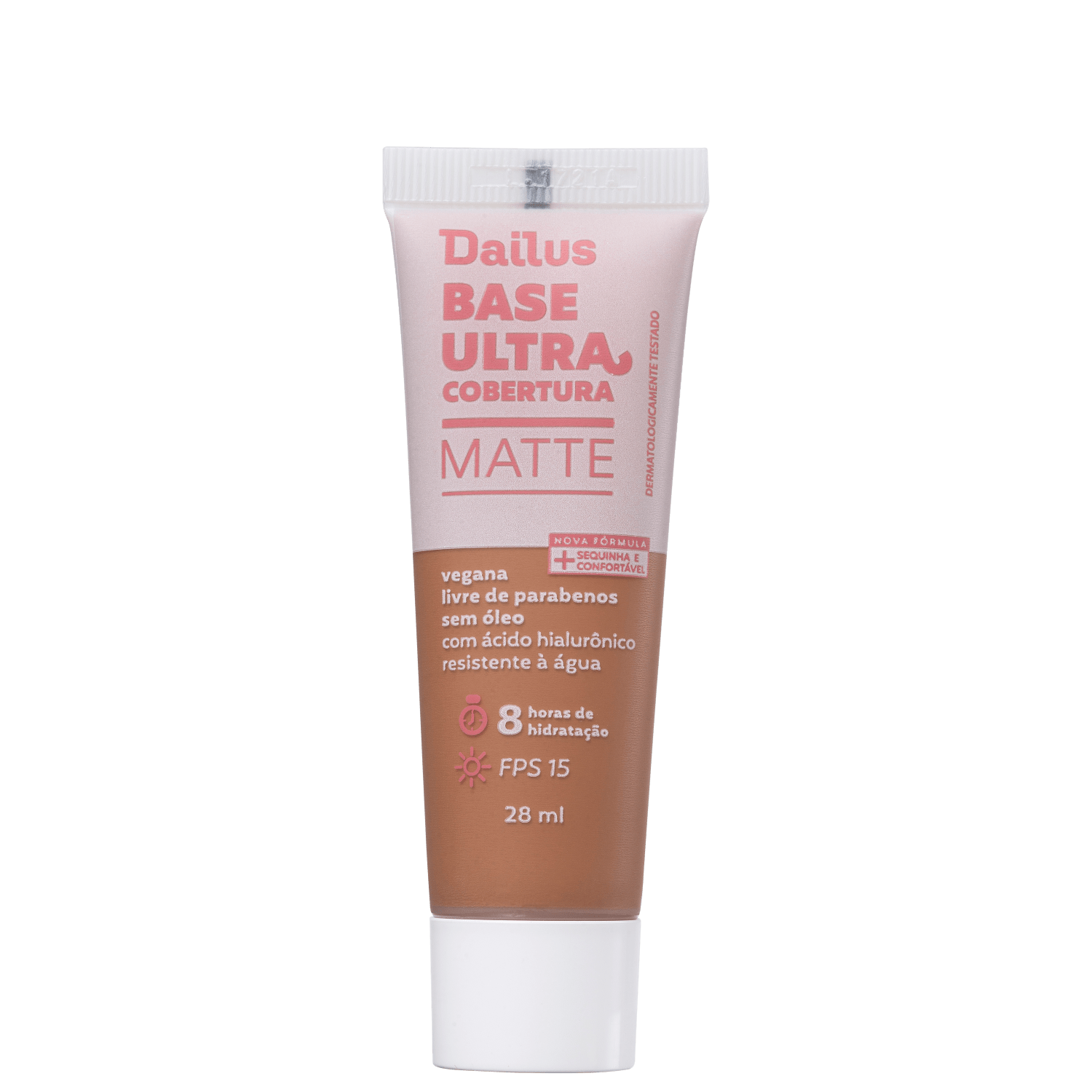 Dailus Ultra Cobertura Matte D10 Escuro - Base Líquida 28ml
