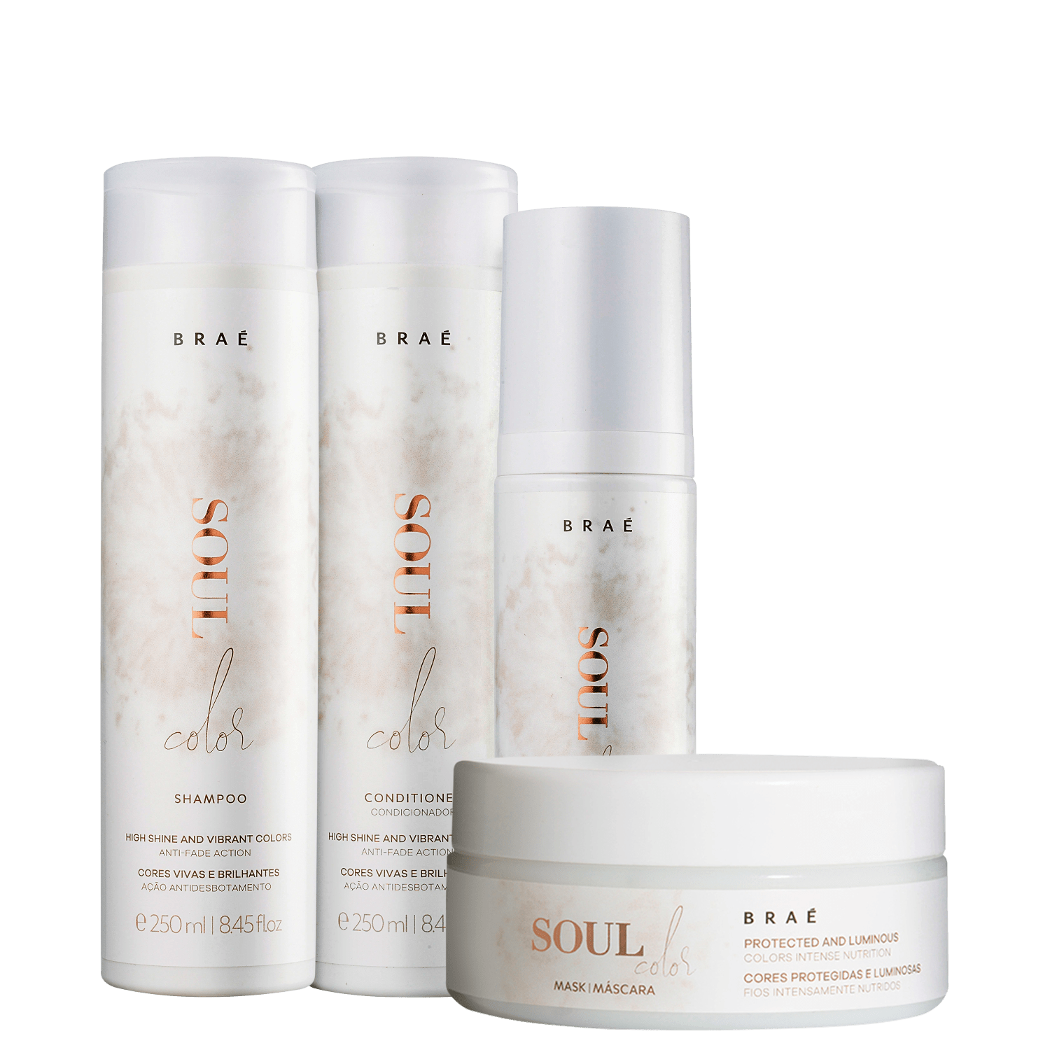 Kit BRAÉ Soul Color BB (4 Produtos)