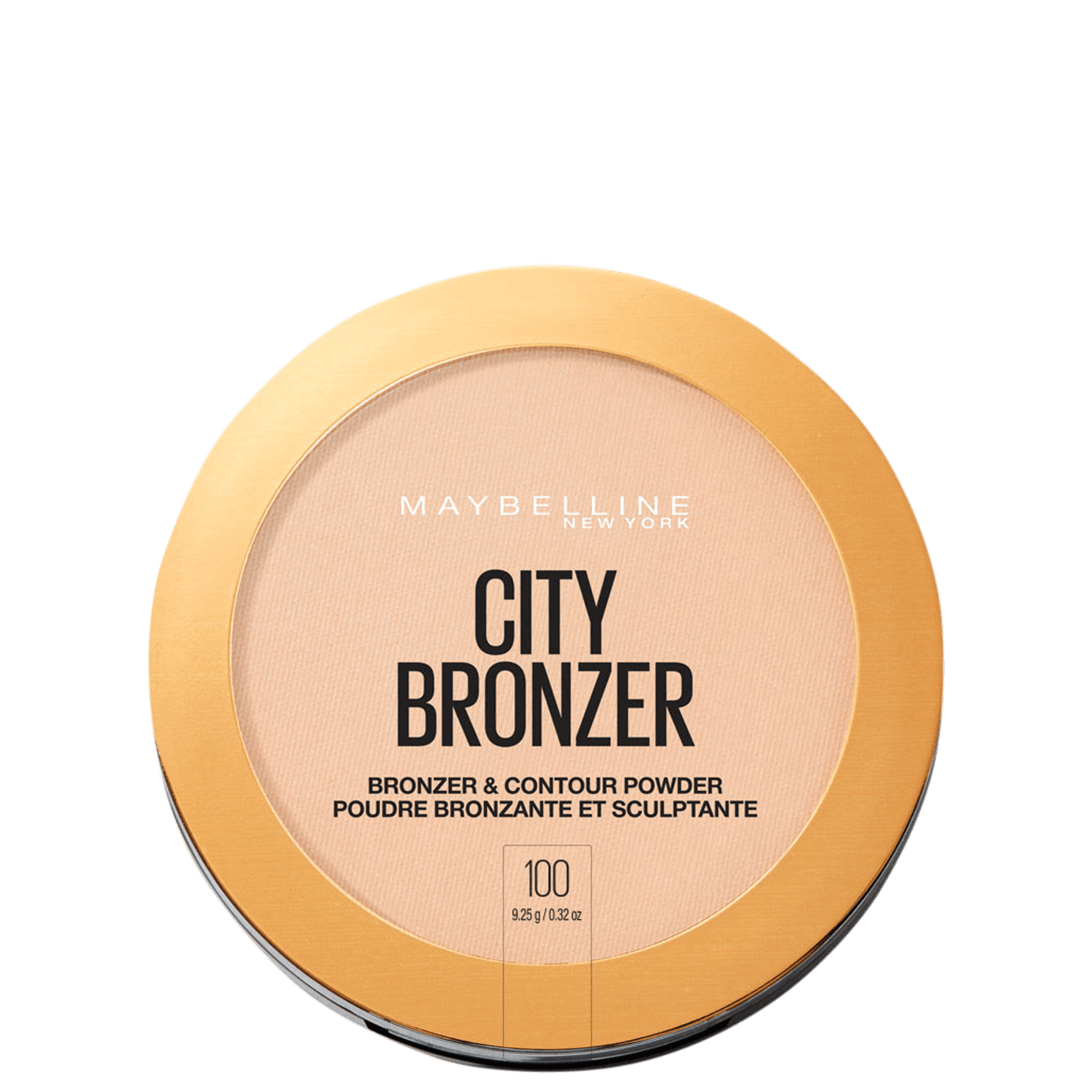 Maybelline City Bronzer Contorno Facial Light 100 - Bronzer em Pó 9,25g