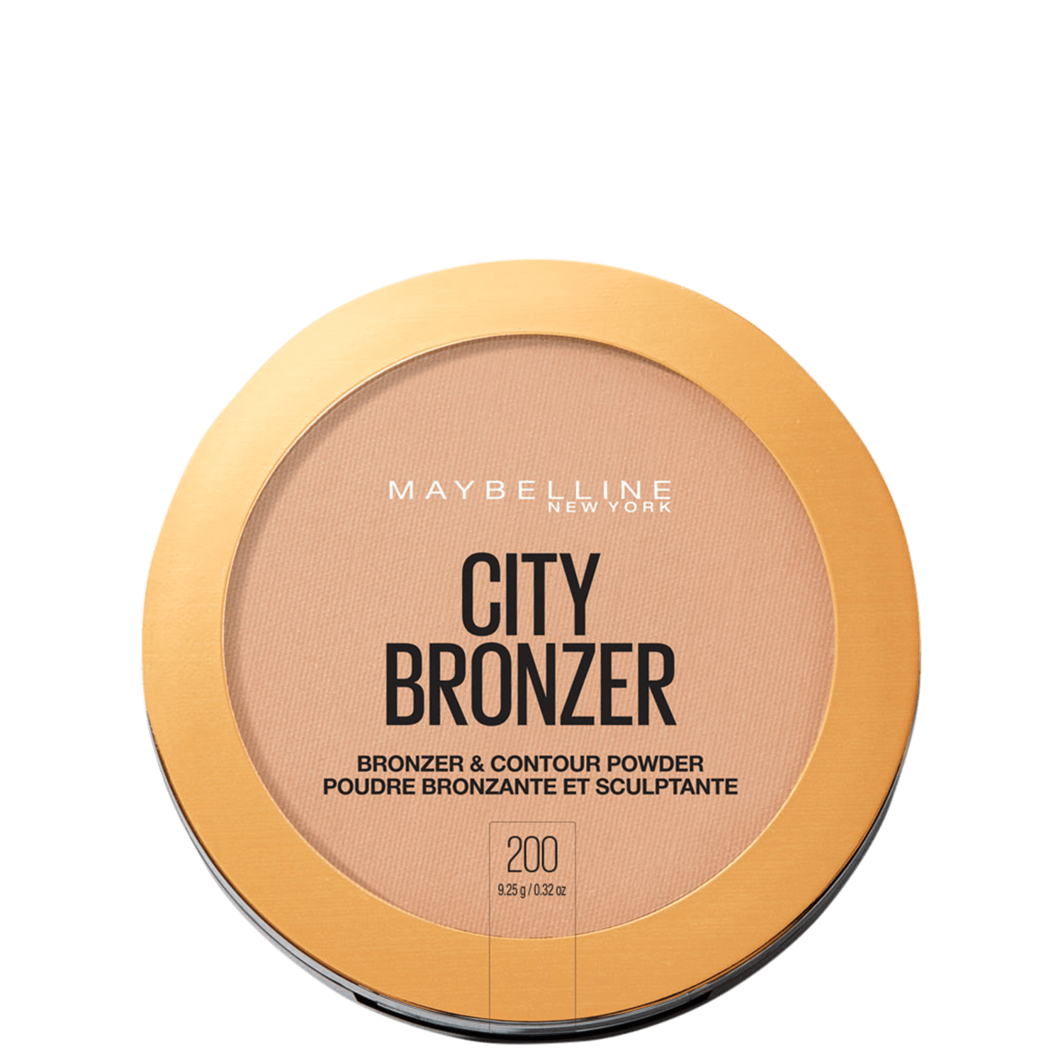 Maybelline City Bronzer Contorno Facial Medium 200 - Bronzer em Pó 9,25g