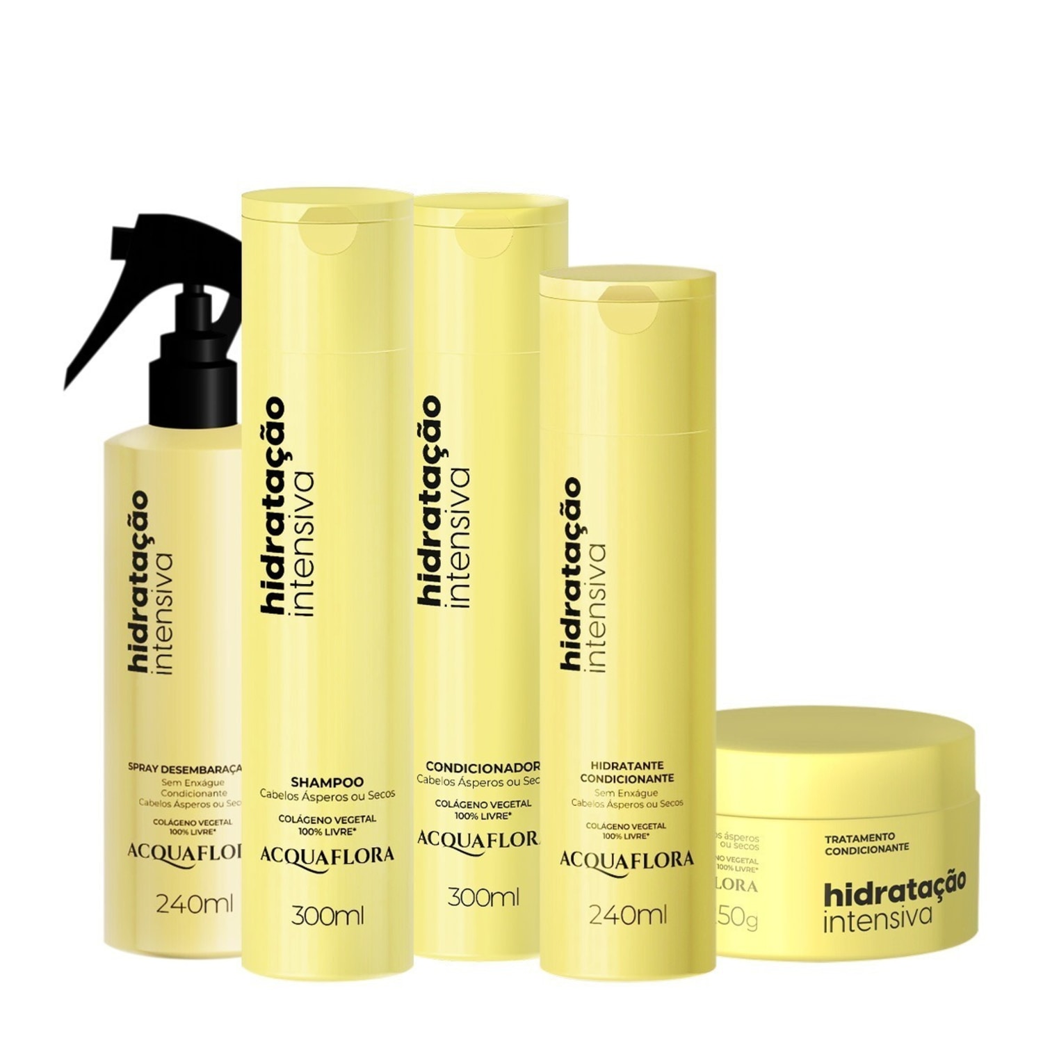 Kit Acquaflora Hidratação Intensiva (5 Produtos)