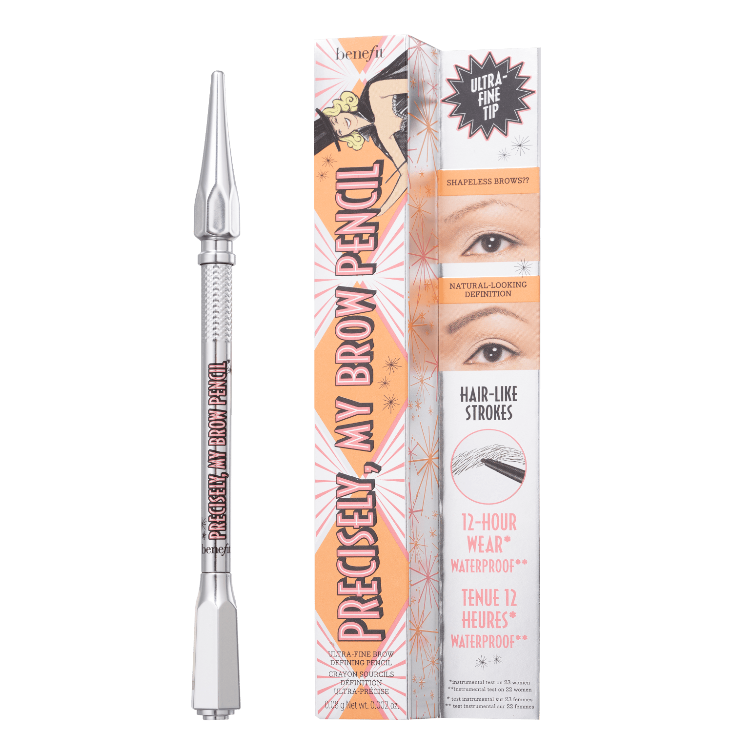 Benefit Cosmetics Precisely, My Brow Pencil 5 - Lápis para Sobrancelha 0,8g