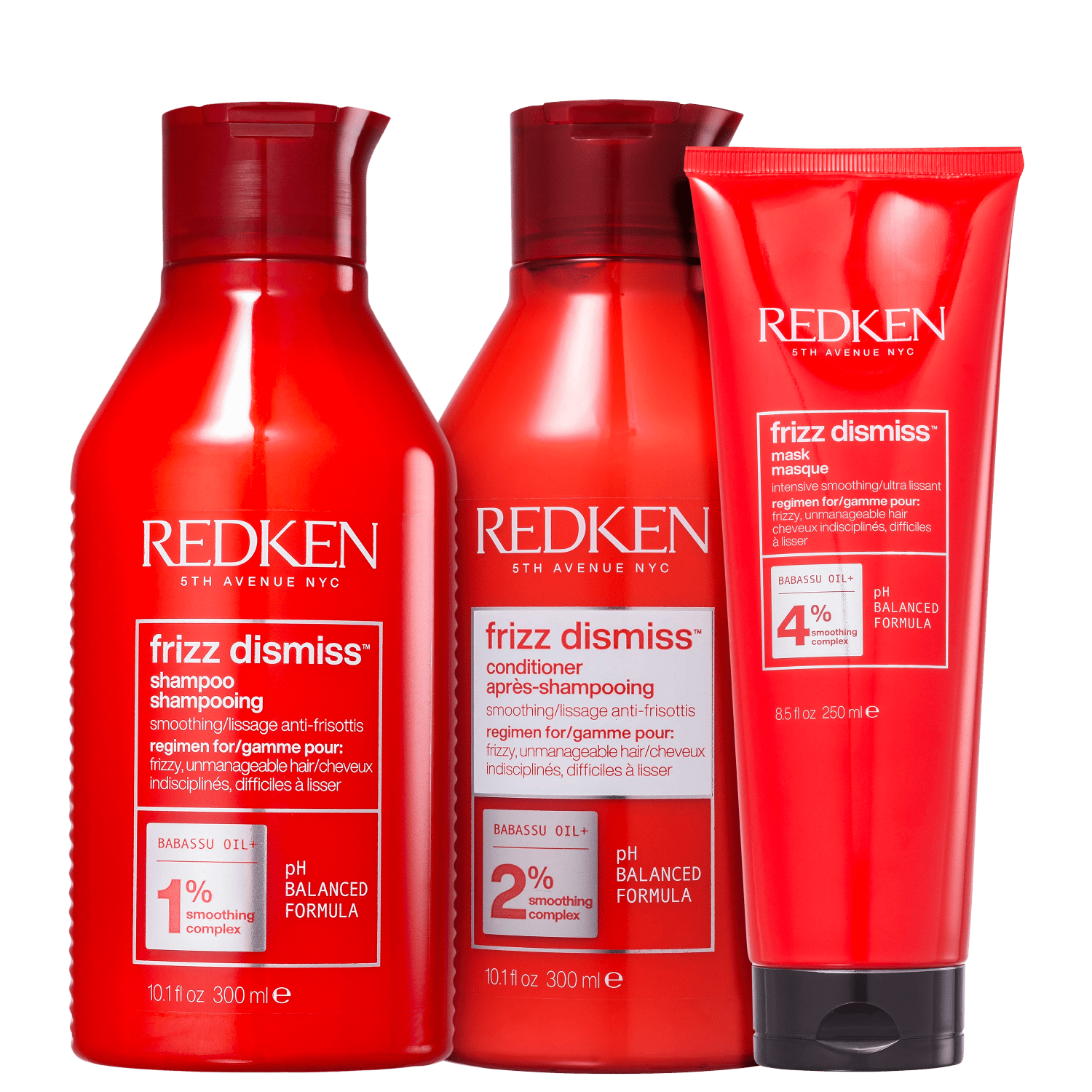 Kit Redken Frizz Dismiss (3 Produtos)