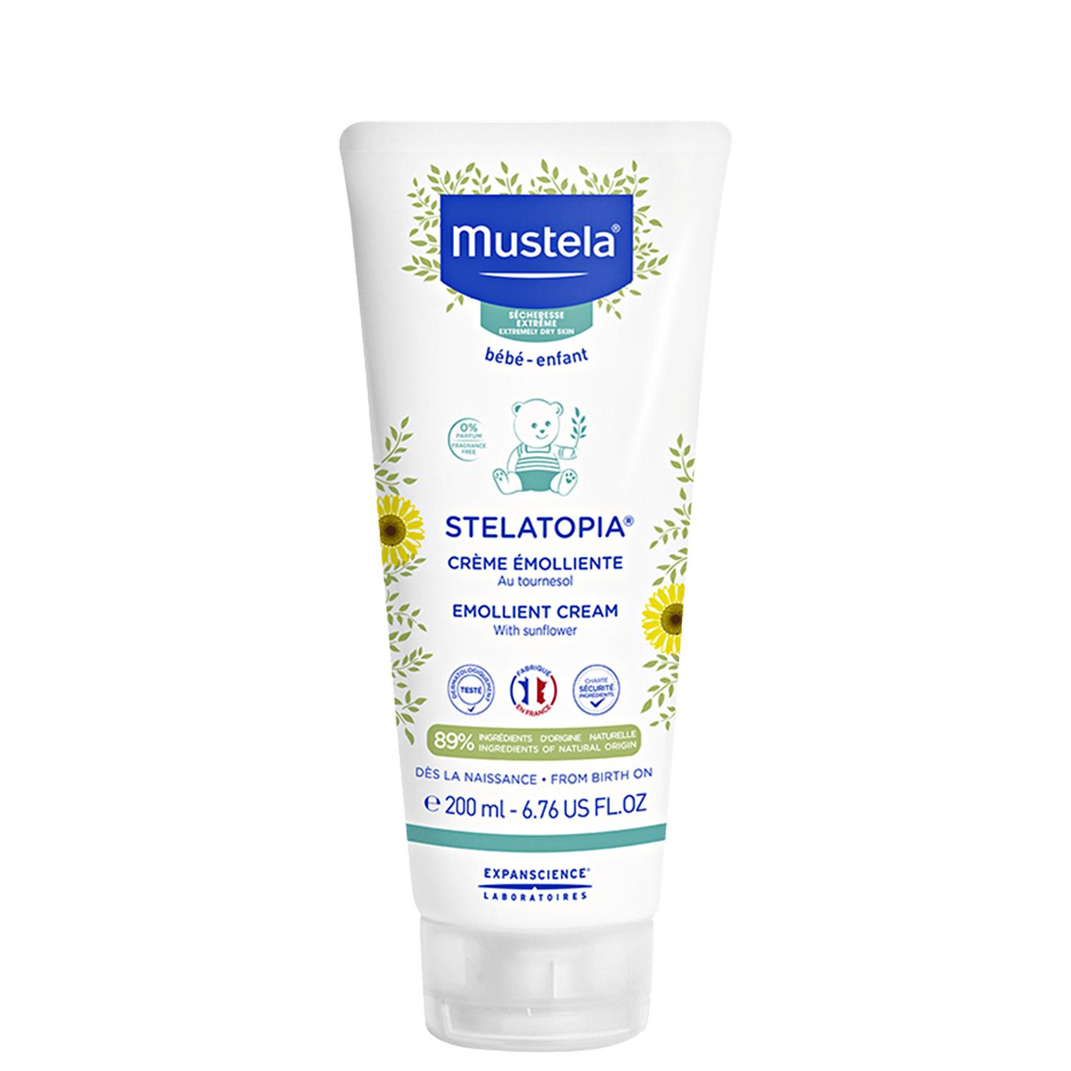 Mustela Stelatopia - Creme Hidratante 200ml