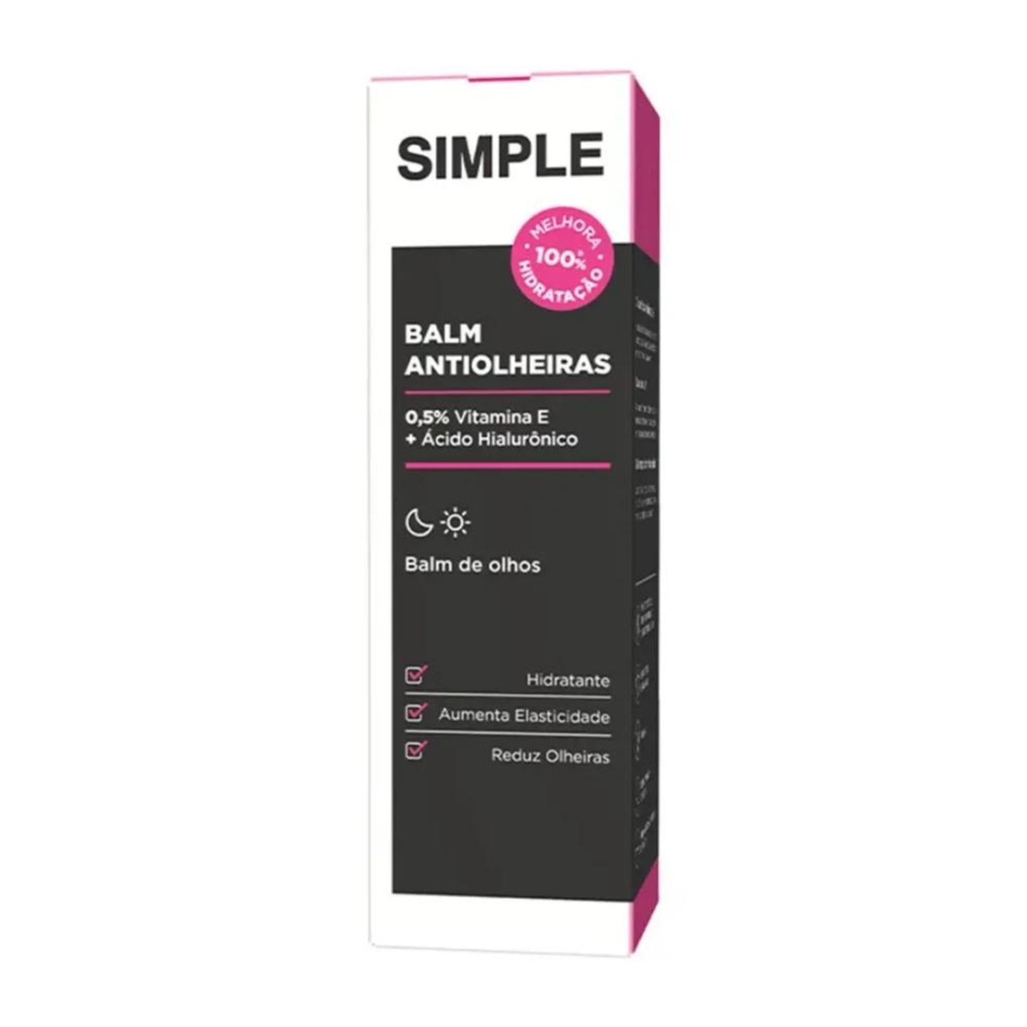 Simple Organic Balm Antiolheiras - Balm de Olhos em Bastão 12g