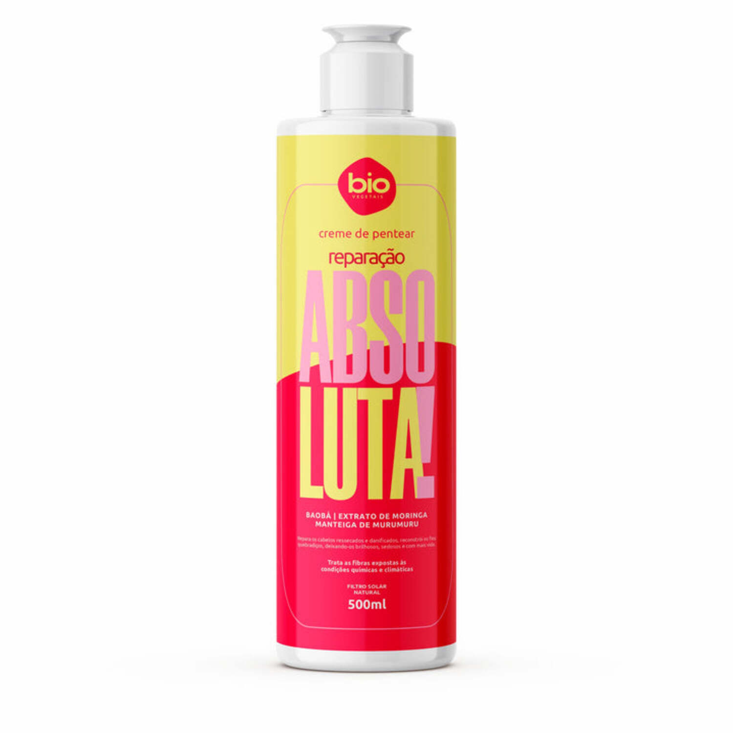 Creme de Pentear Reparação Absoluta Biovegetais - 500 ml