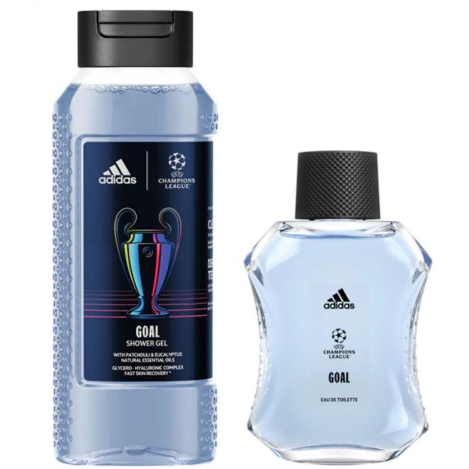Conjunto UEFA Champions League Goal Adidas (2 Produtos)