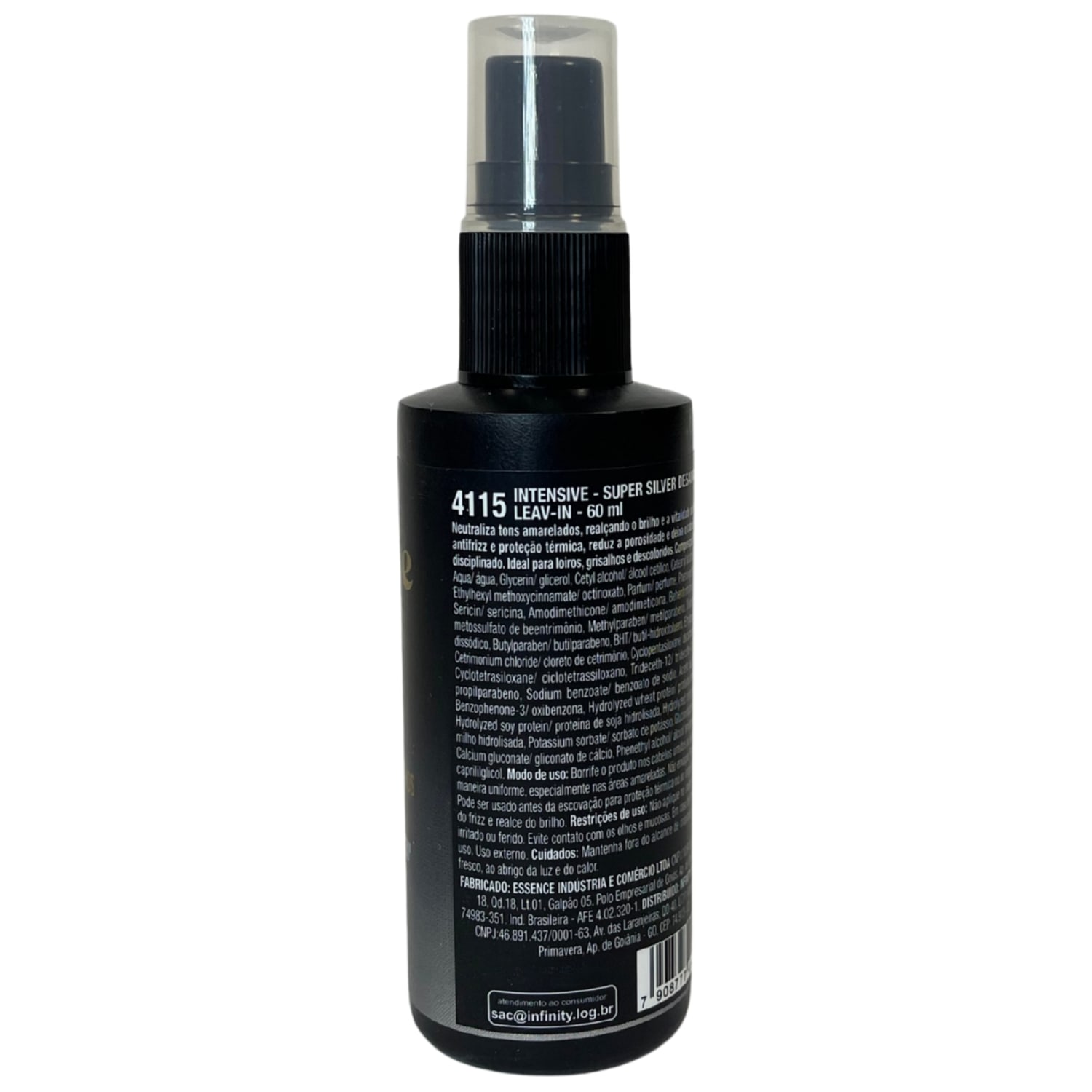 Leave-in Desamareladora Brancos e Grisalhos Super Silver Intensive Abelha Rainha 60ml