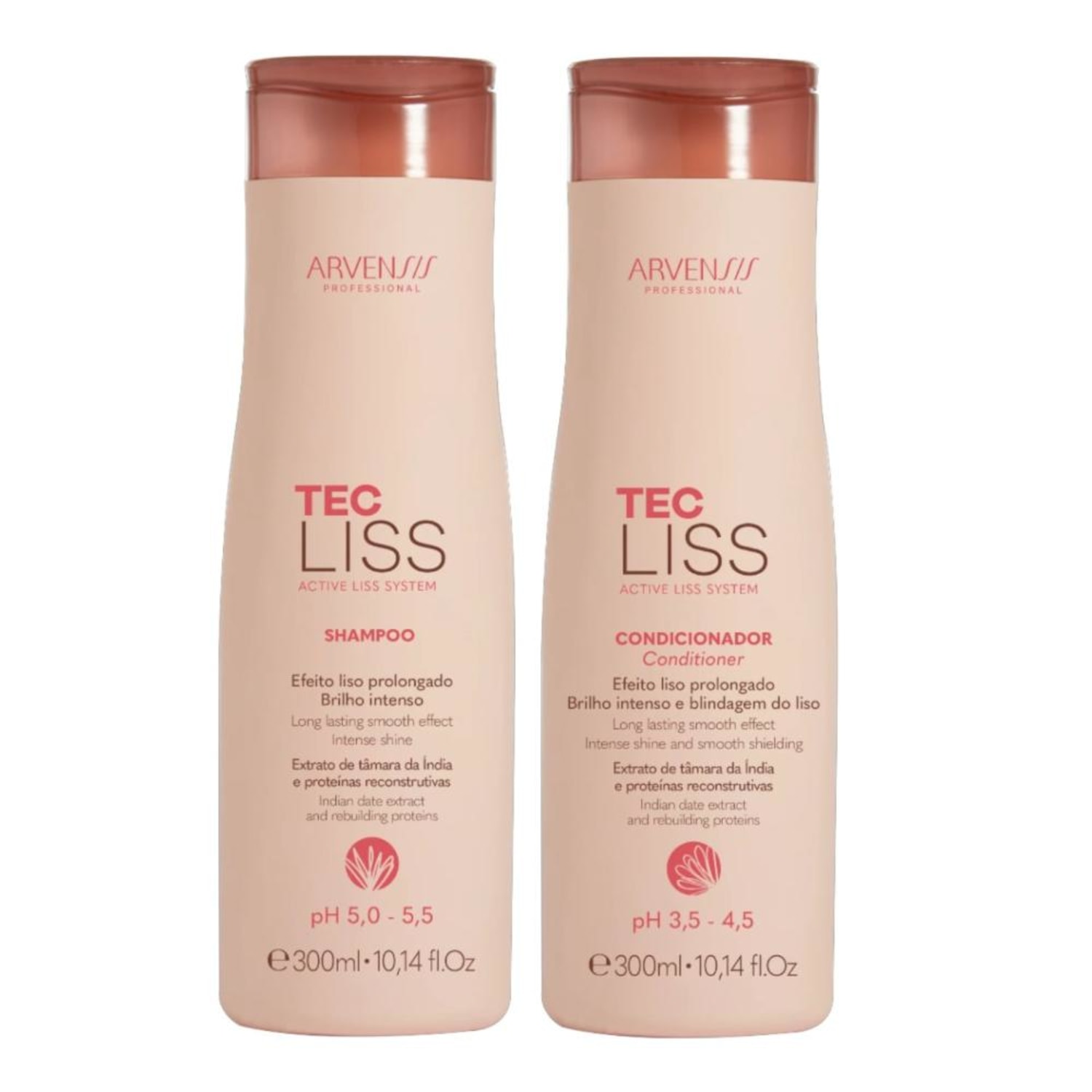 Kit Arvensis Tec Liss - Shampoo + Condicionador