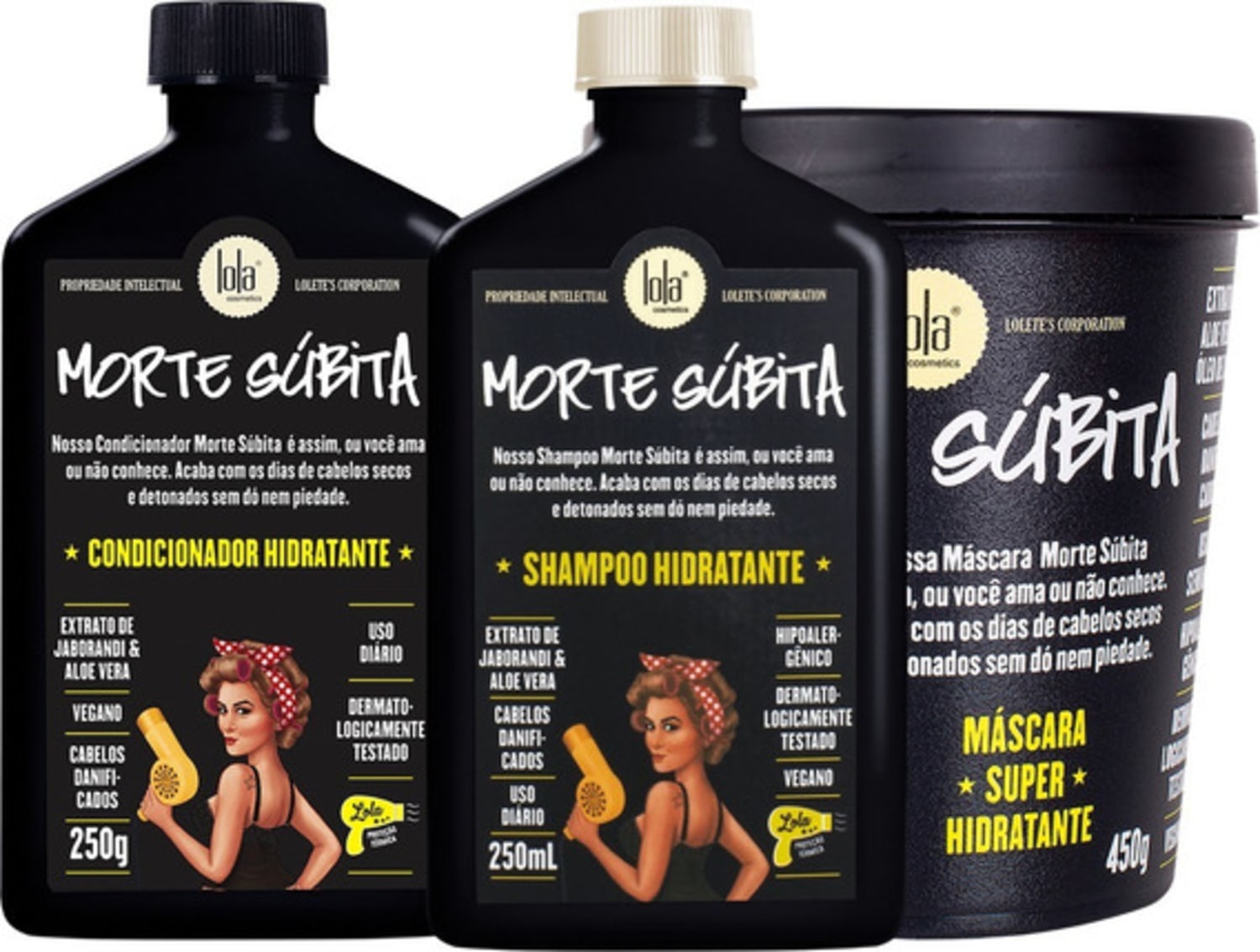 Kit Lola From Rio Morte Súbita Super Trio (3 Produtos)