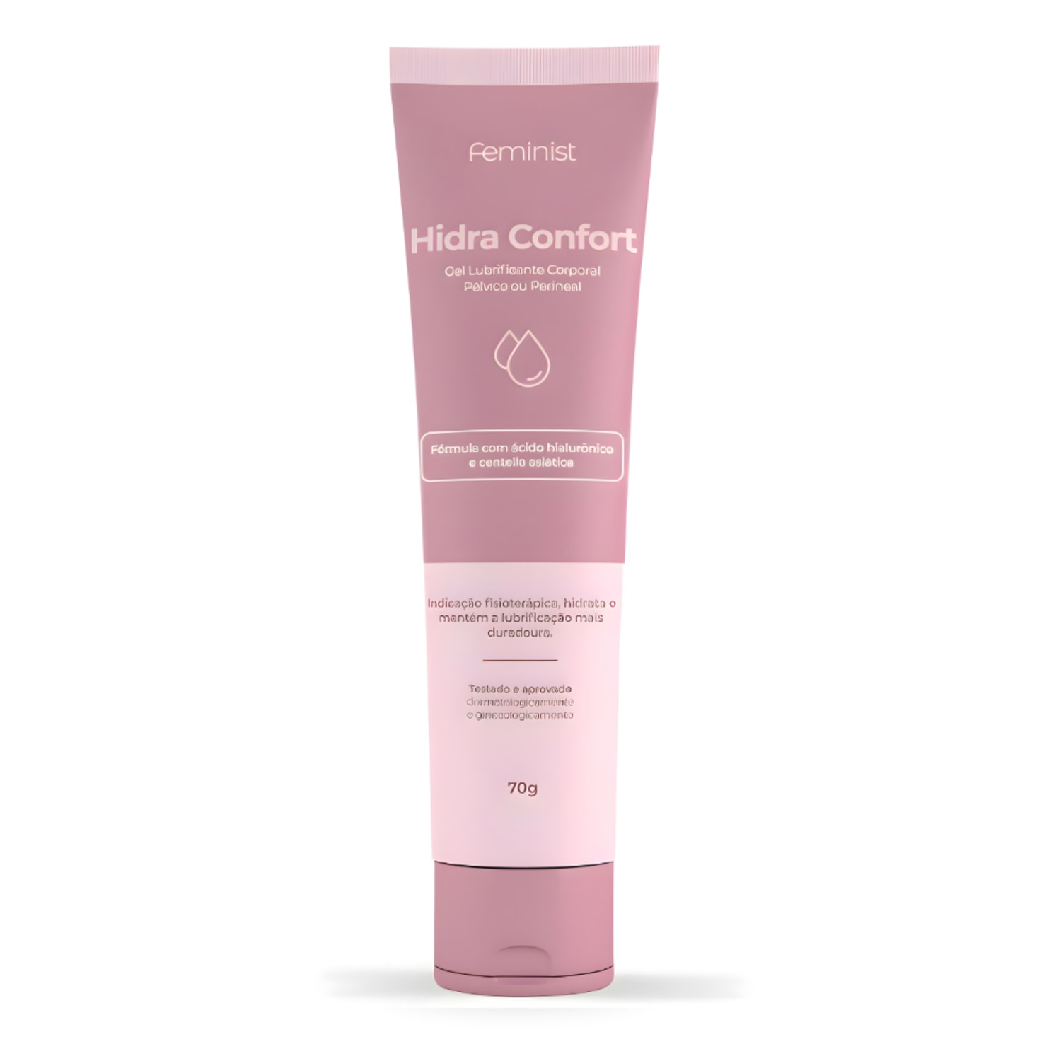 Gel Lubrificante Hidra Confort Feminist Ácido Hialurônico 70g