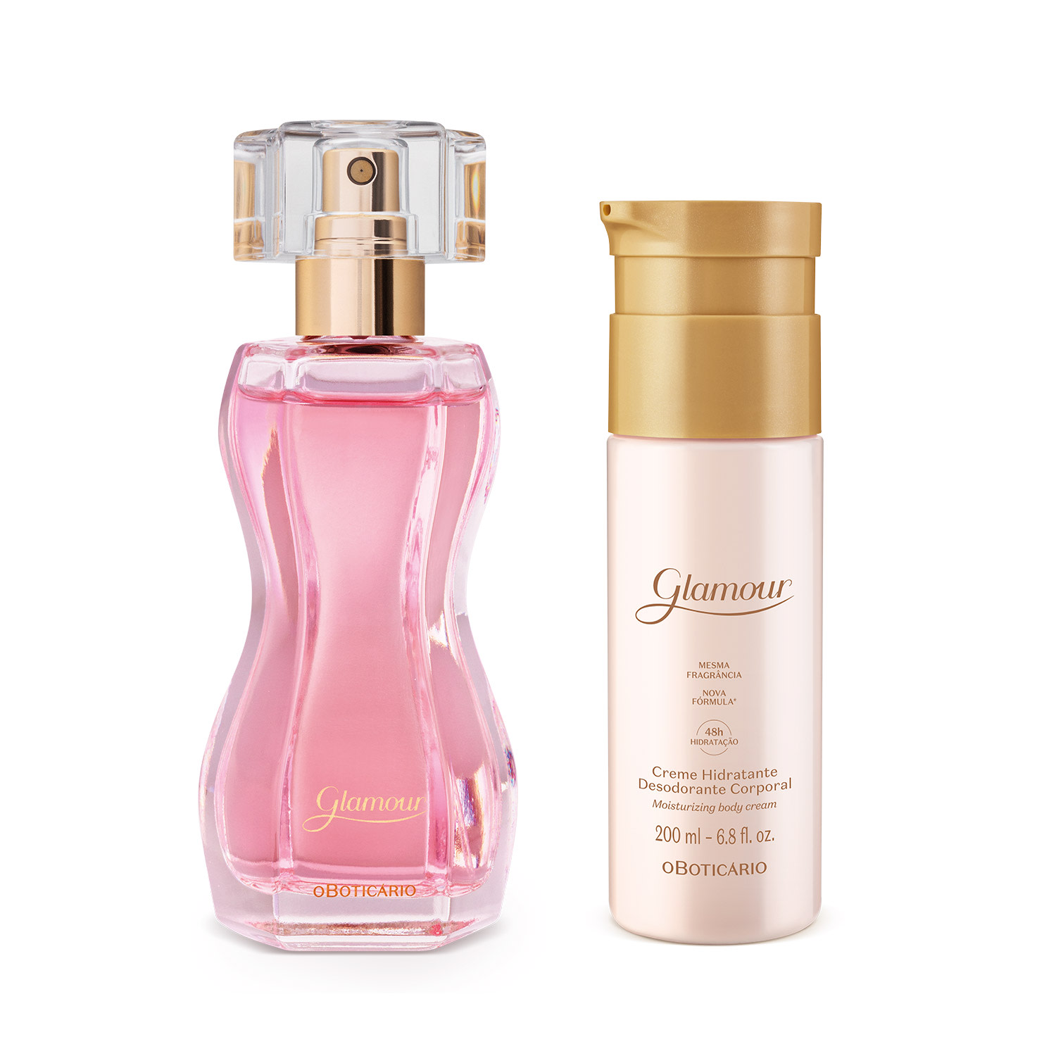 Combo Presente Glamour: Desodorante Colônia 30ml + Creme Corporal 250g > Combo Presente Glamour: Desodorante Colônia 30ml + Creme Corporal 250g