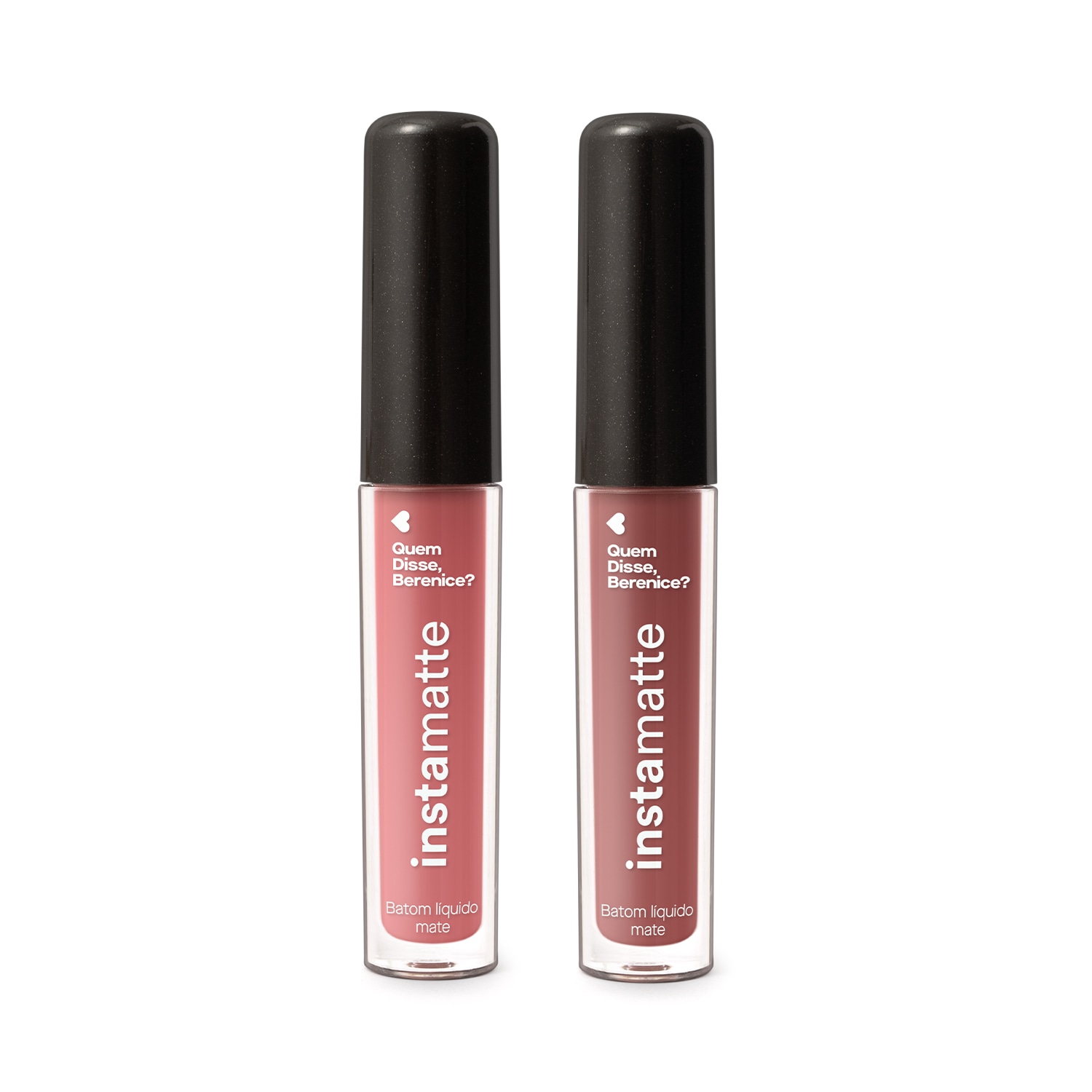 Combo Instamatte Quem Disse, Berenice?: Batom Líquido Rosetali Mate 4ml + Batom Líquido Castanheli Mate 4ml > Combo Instamatte Quem Disse, Berenice?: Batom Líquido Rosetali Mate 4ml + Batom Líquido Castanheli Mate 4ml