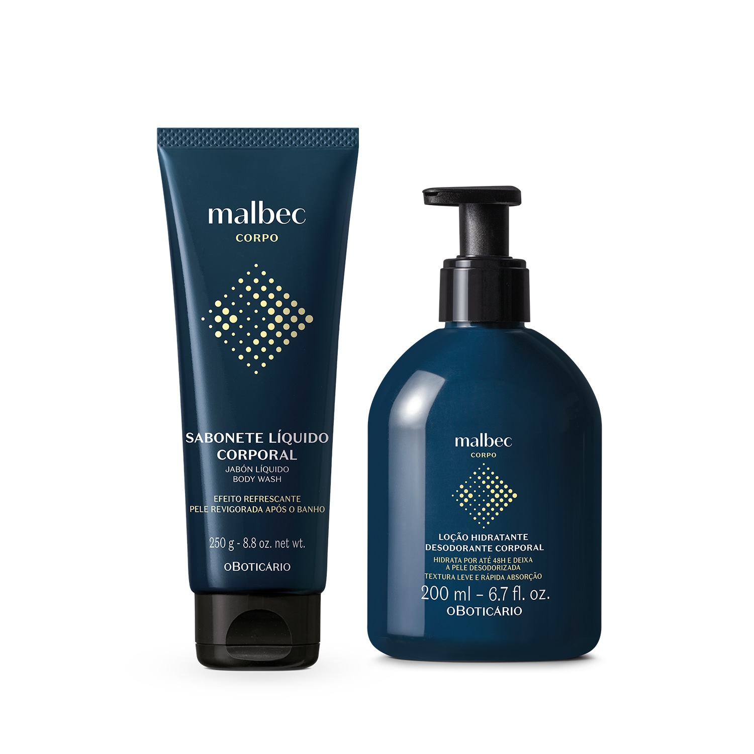 Combo Malbec Cuidados: Loção Corporal 300ml + Sabonete Líquido 250g > Combo Malbec Cuidados: Loção Corporal 300ml + Sabonete Líquido 250g