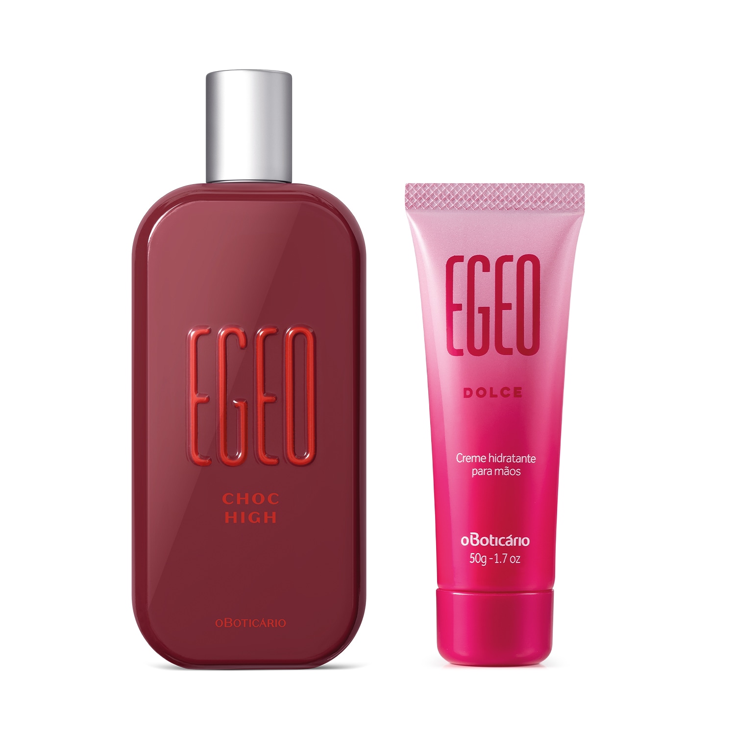 Combo Egeo: Choc High Desodorante Colônia 90ml + Creme para as Mãos Dolce 50g > Combo Egeo: Choc High Desodorante Colônia 90ml + Creme para as Mãos Dolce 50g