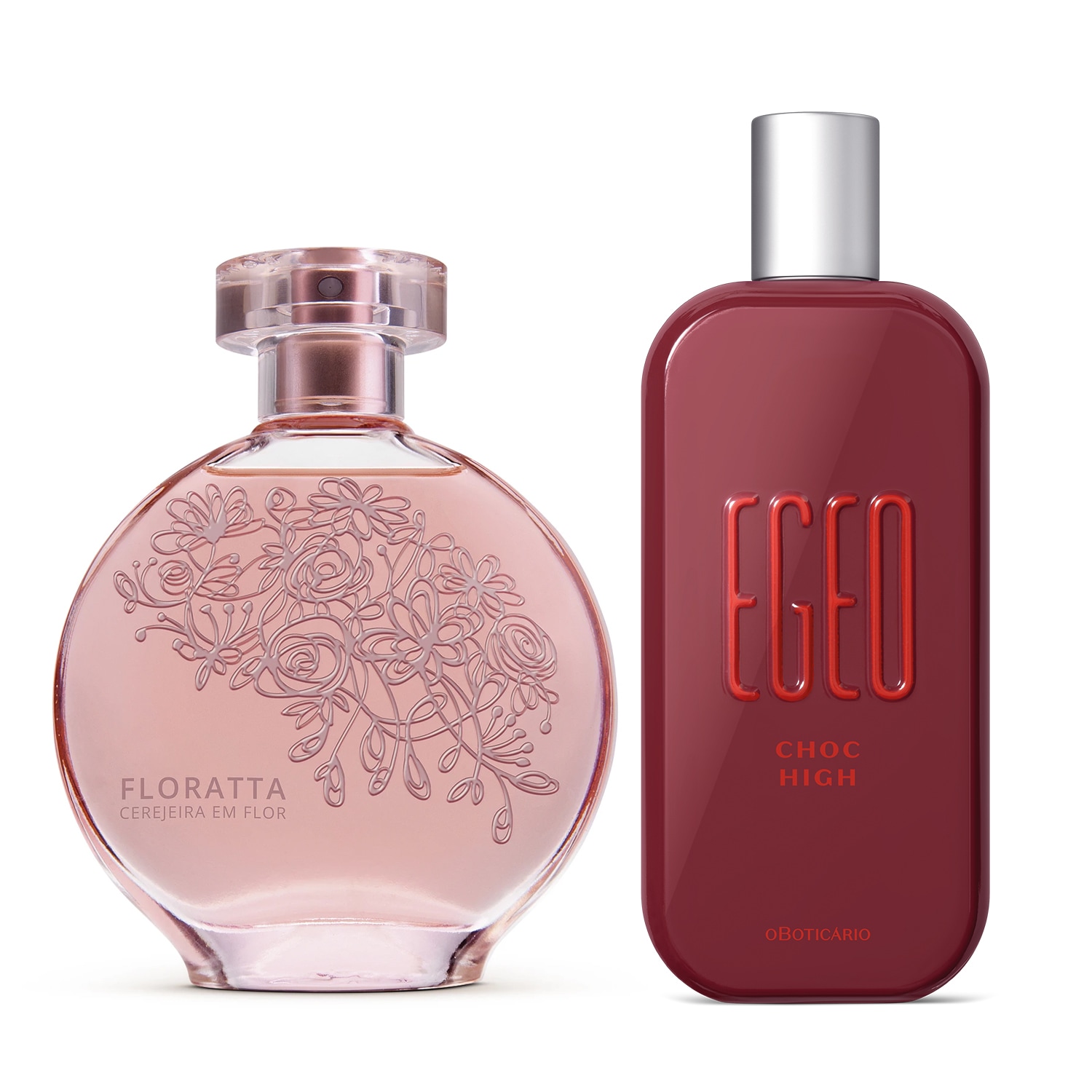 Combo Desodorante Colônia: Floratta Cerejeira Em Flor 75ml + Egeo Choc High 90ml > Combo Desodorante Colônia: Floratta Cerejeira Em Flor 75ml + Egeo Choc High 90ml