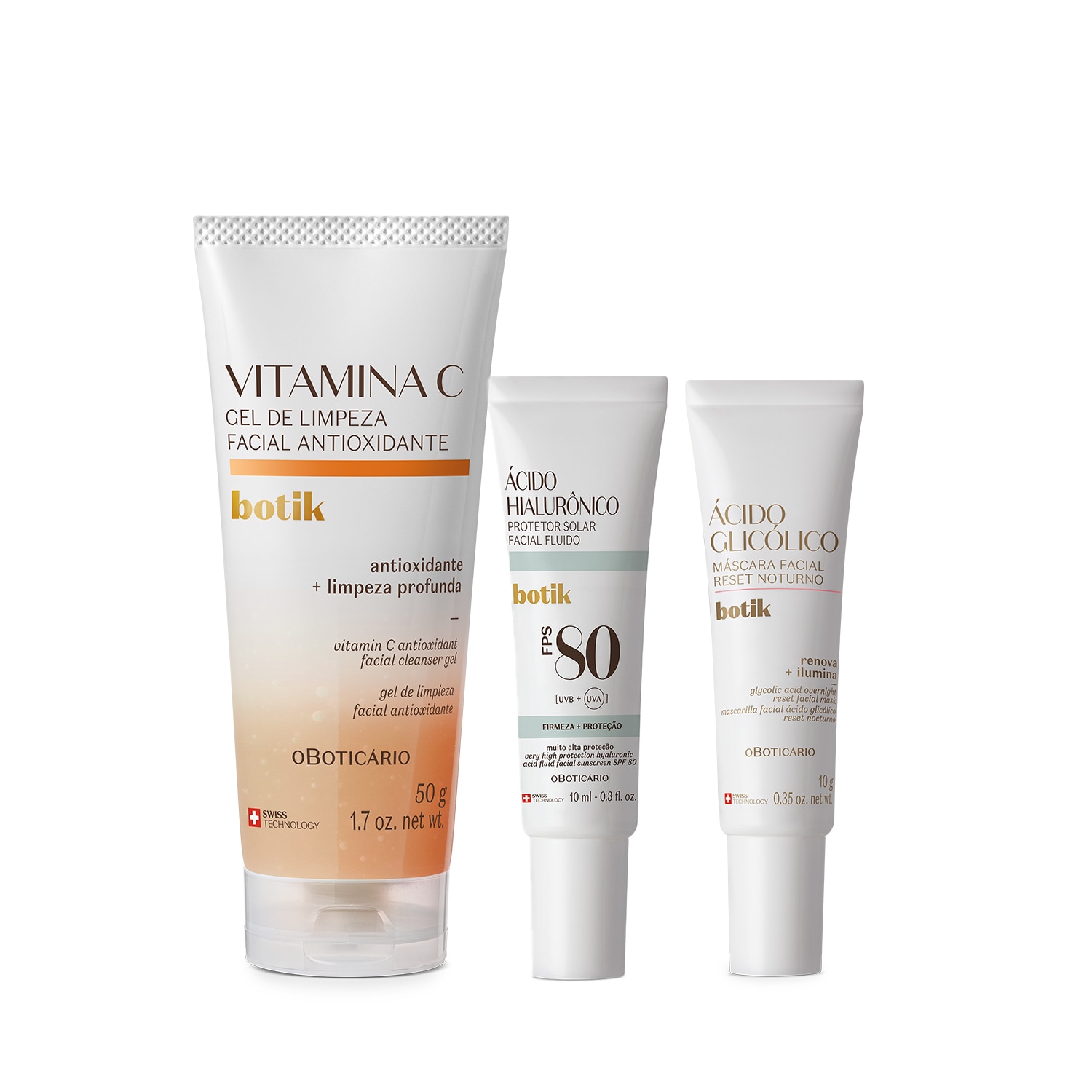 Combo Skincare Para Viagem (3 itens) > Combo Skincare Para Viagem (3 itens)