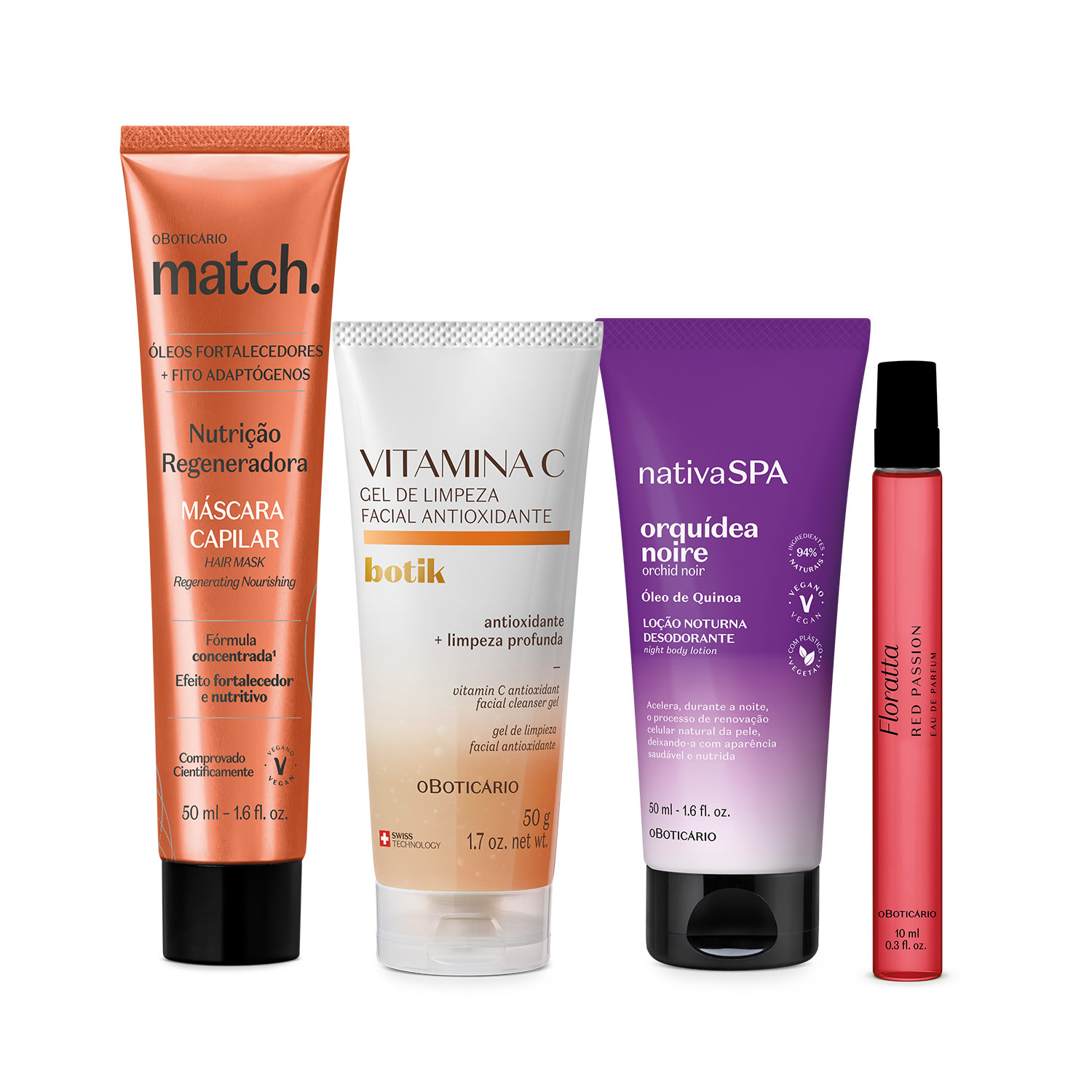 Combo Autocuidado Para Viagem (4 itens) > Combo Autocuidado Para Viagem (4 itens)