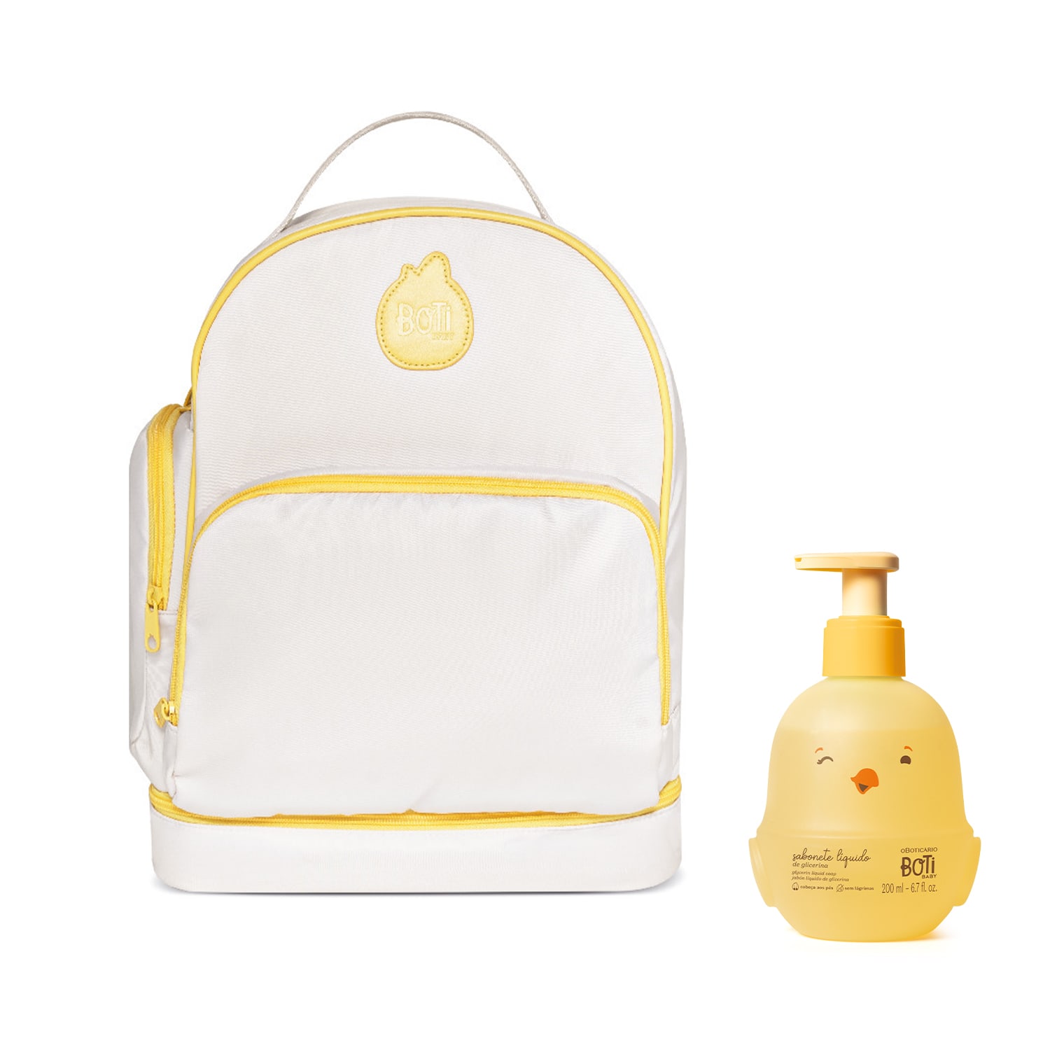 Combo Boti Baby: Sabonete Líquido de Glicerina Boti Baby 200ml + Mochila > Combo Boti Baby: Sabonete Líquido de Glicerina Boti Baby 200ml + Mochila