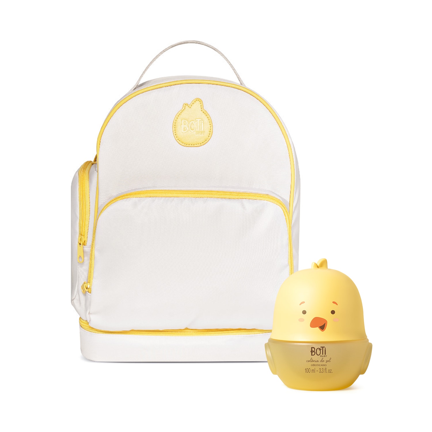 Combo Boti Baby: Colônia Do Sol 100ml + Mochila Maternidade > Combo Boti Baby: Colônia Do Sol 100ml + Mochila Maternidade