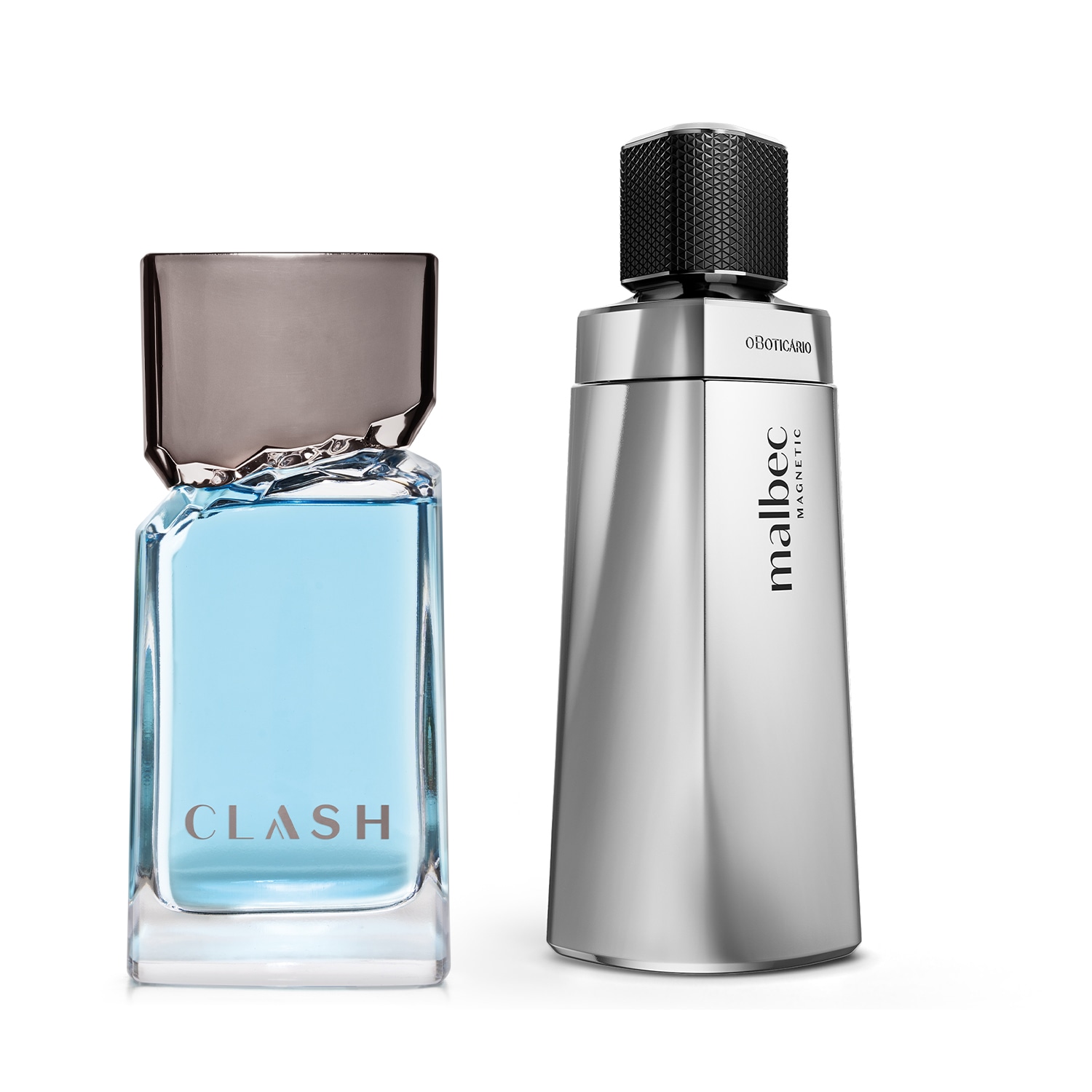 Combo Desodorante Colônia Masculino: Malbec Magnetic 100ml + Clash 100ml > Combo Desodorante Colônia Masculino: Malbec Magnetic 100ml + Clash 100ml