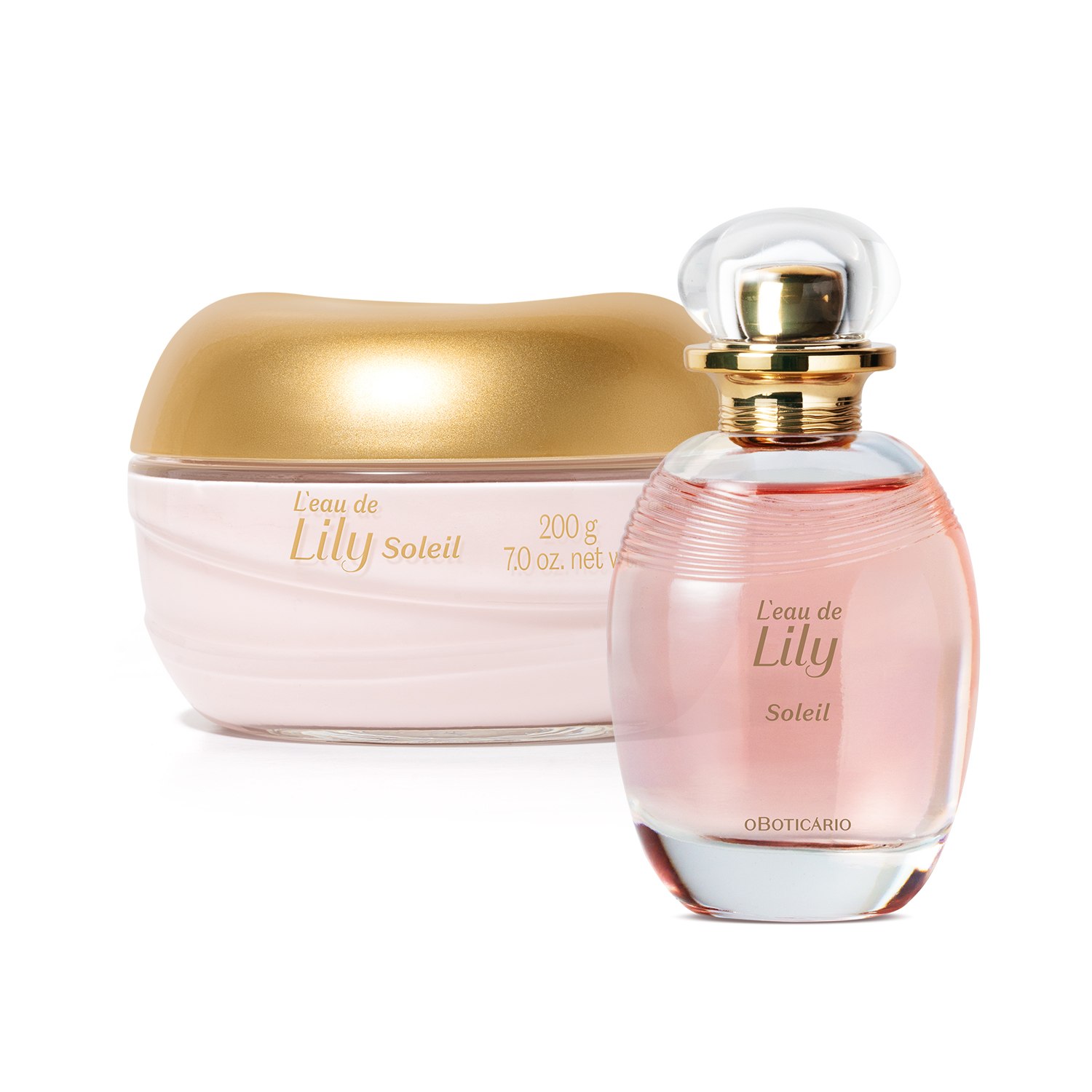 Combo L'eau de Lily Soleil: Desodorante Colônia 75ml + Creme Acetinado Corporal 200g > Combo L'eau de Lily Soleil: Desodorante Colônia 75ml + Creme Acetinado Corporal 200g