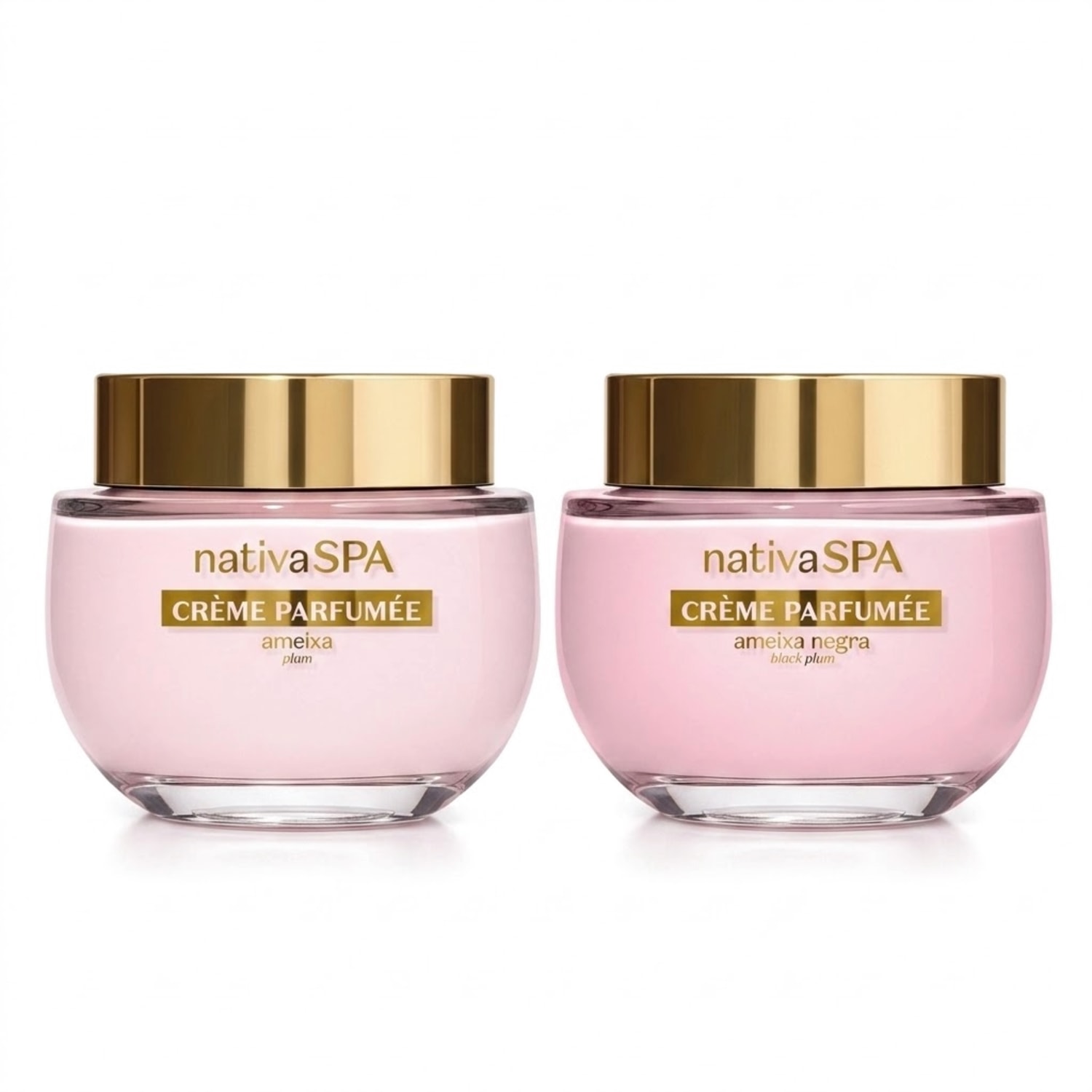 Combo Crème Parfumèe Ultra Perfumado Nativa Spa: Ameixa 200g + Ameixa Negra 200g > Combo Crème Parfumèe Ultra Perfumado Nativa Spa: Ameixa 200g + Ameixa Negra 200g