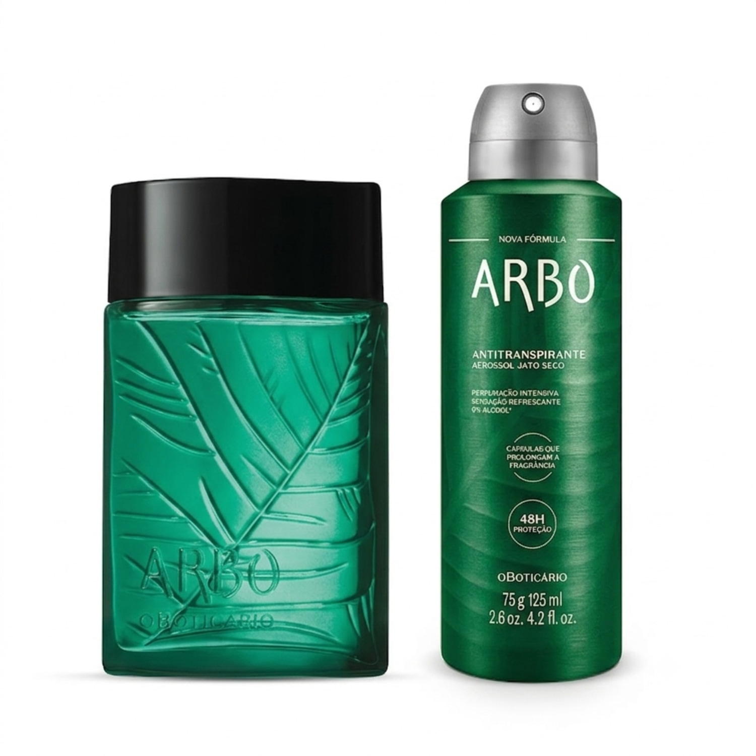 Combo Arbo: Arbo Intenso Desodorante Colônia 100ml + Desodorante Antitranspirante Aerossol 125ml