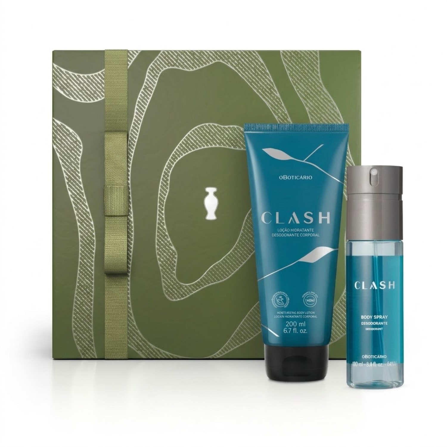 Combo Presente Dia dos Pais Clash: Body Spray 100ml + Loção Corporal 200ml