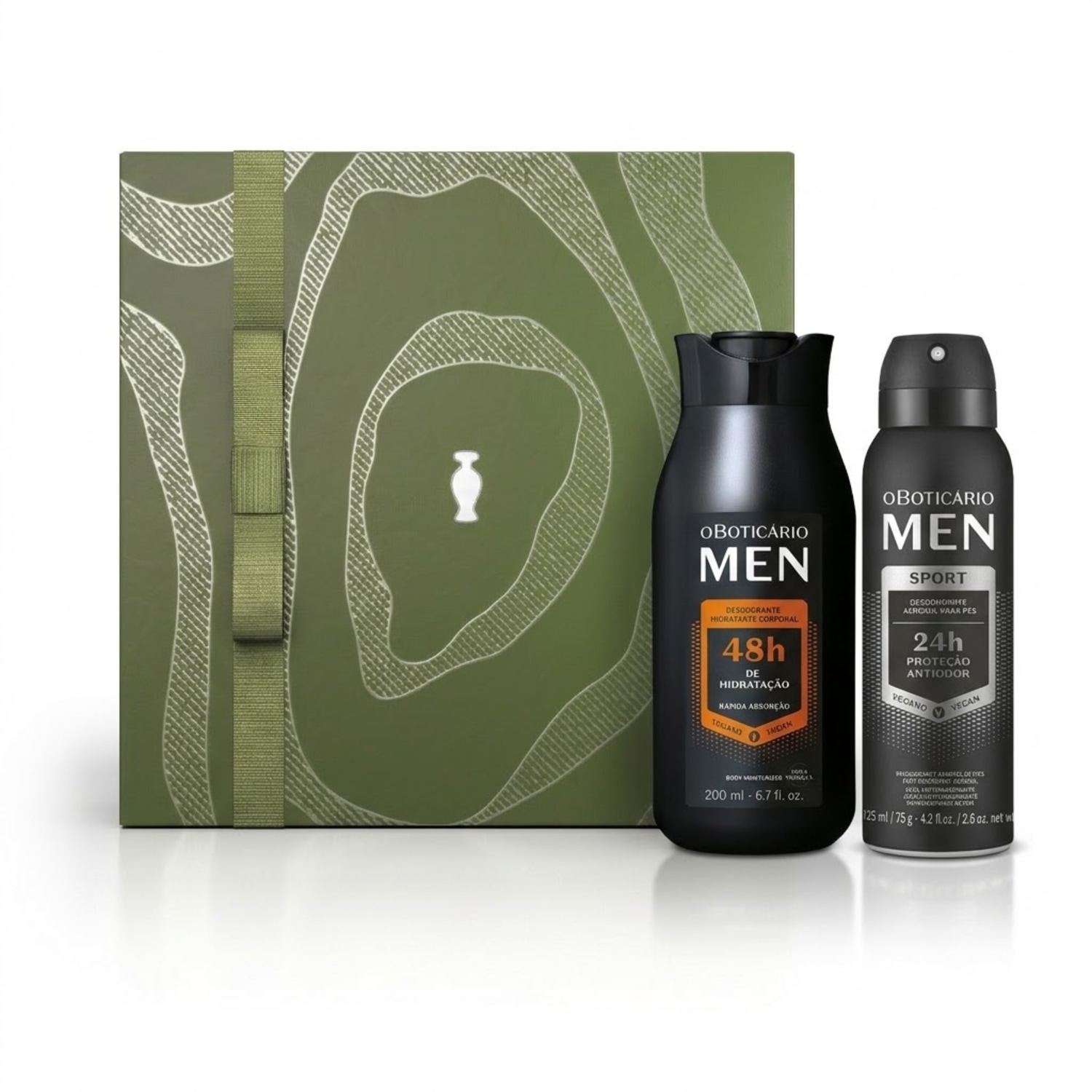 Combo Presente Dia dos Pais Men: Loção Corporal 200ml + Desodorante Antitranspirante 125ml/75g