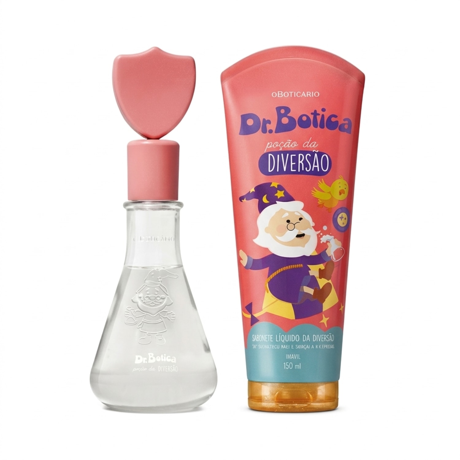 Combo Dr. Botica Poção Da Diversão: Colônia Infantil 120ml + Loção Hidratante Corporal 150ml
