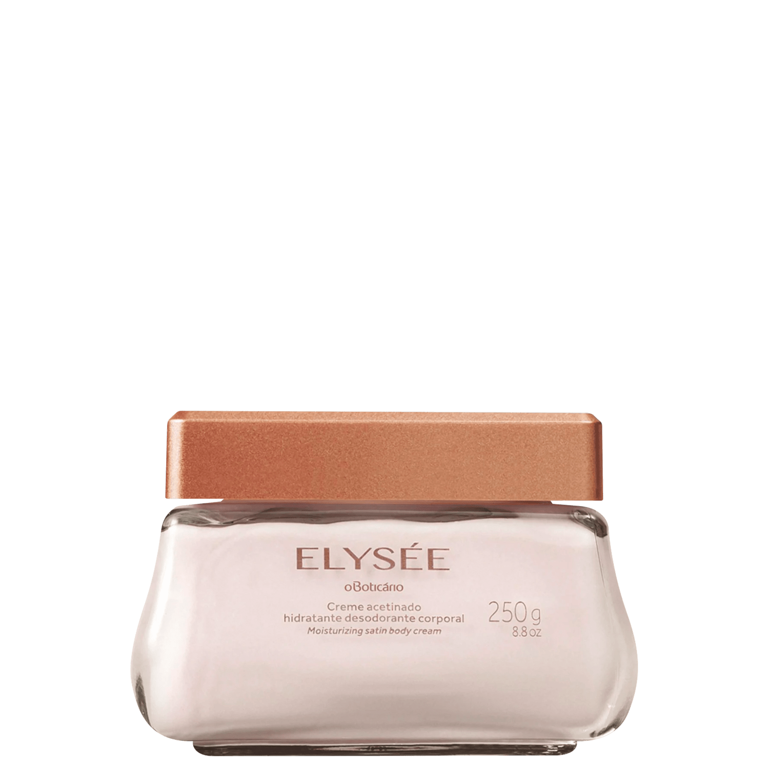 o Boticário Elysée - Creme Acetinado Hidratante Desodorante Corporal 250ml