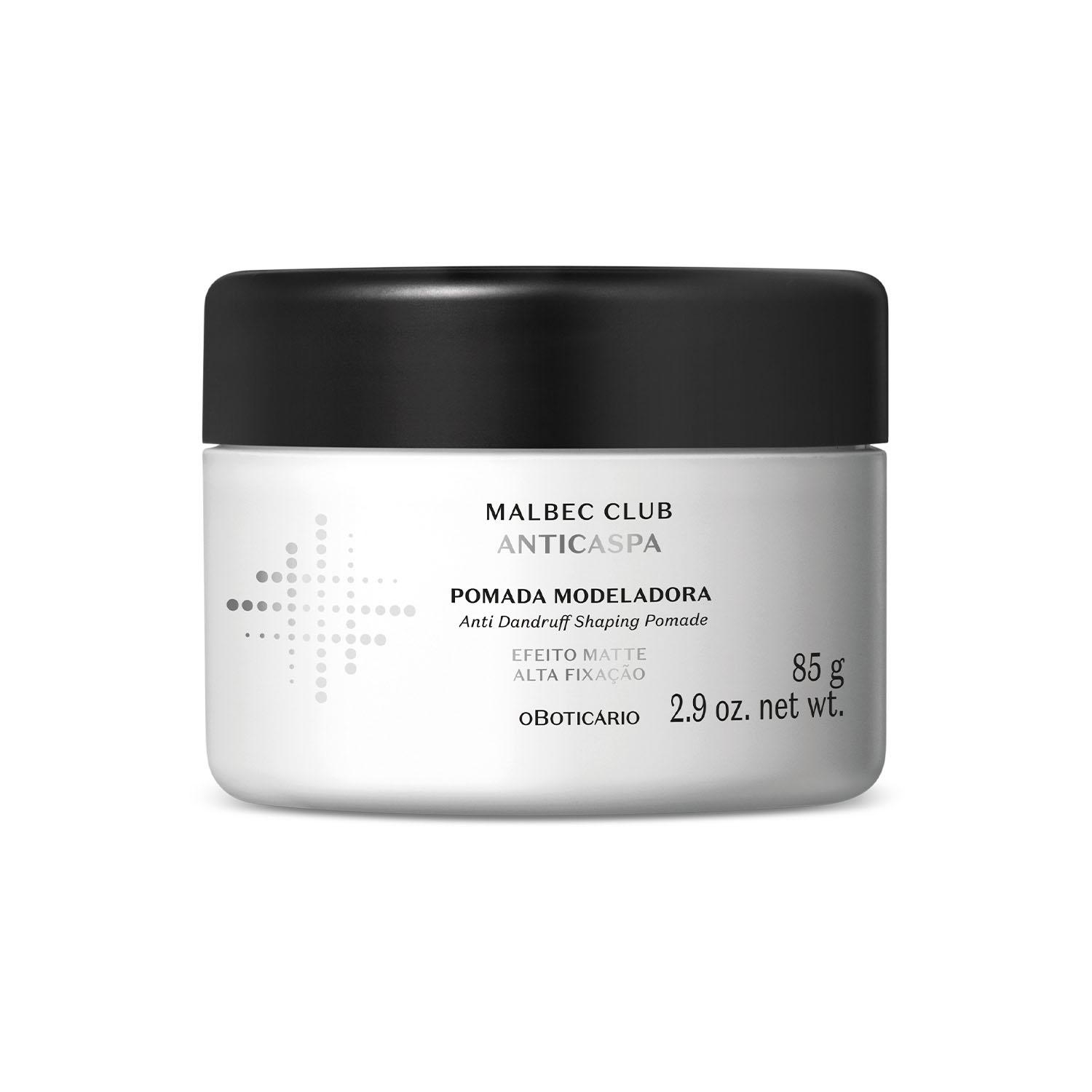 Pomada Modeladora Malbec Club Anticaspa 85g
