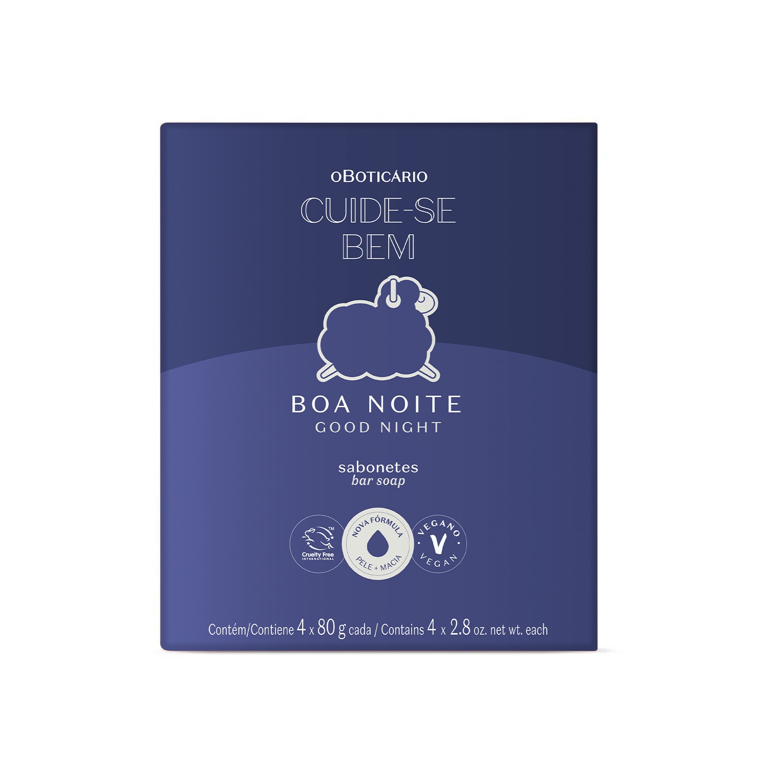 Sabonetes em Barra Cuide-se Boa Noite 4x80g > Sabonetes em Barra Cuide-se Boa Noite 4x80g