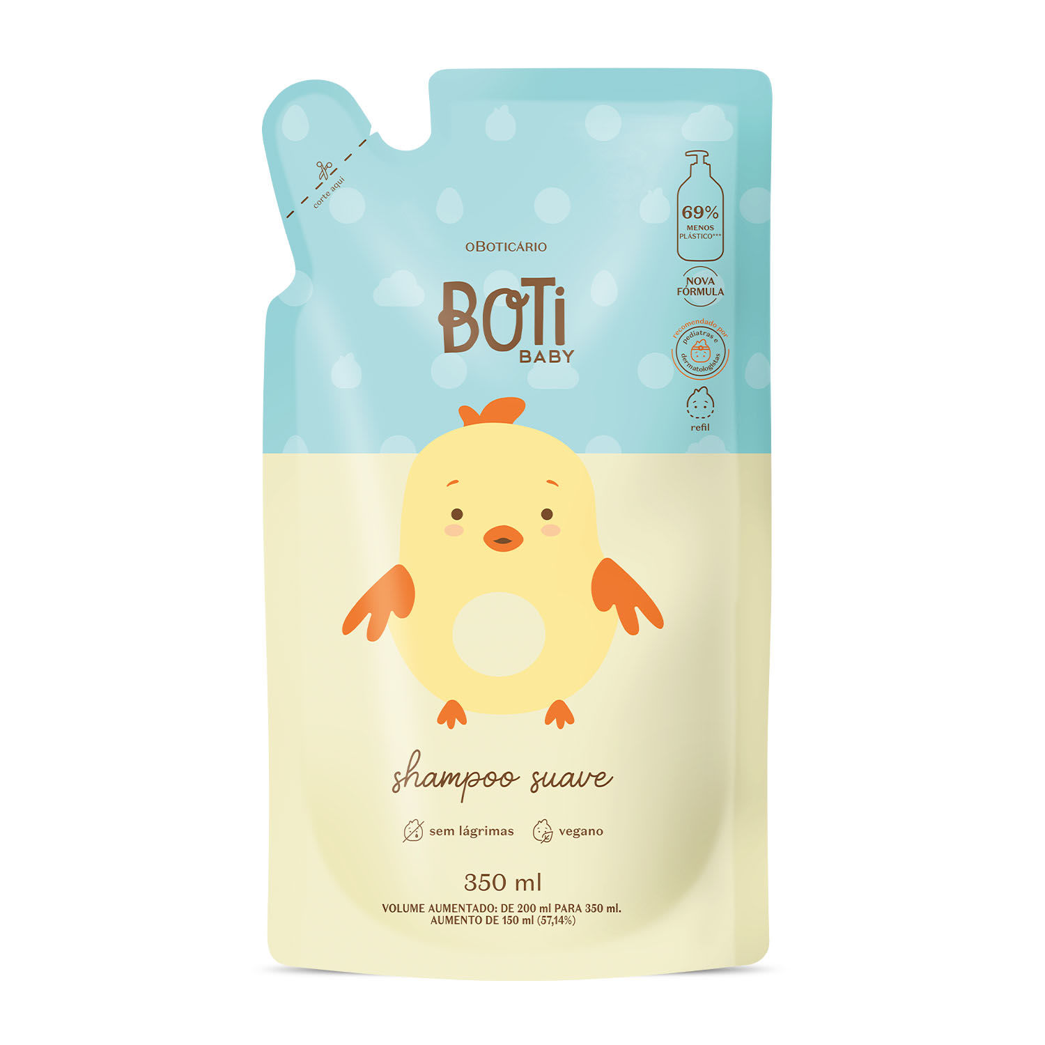 Refil Shampoo Suave Boti Baby 350ml > Refil Shampoo Suave Boti Baby 350ml
