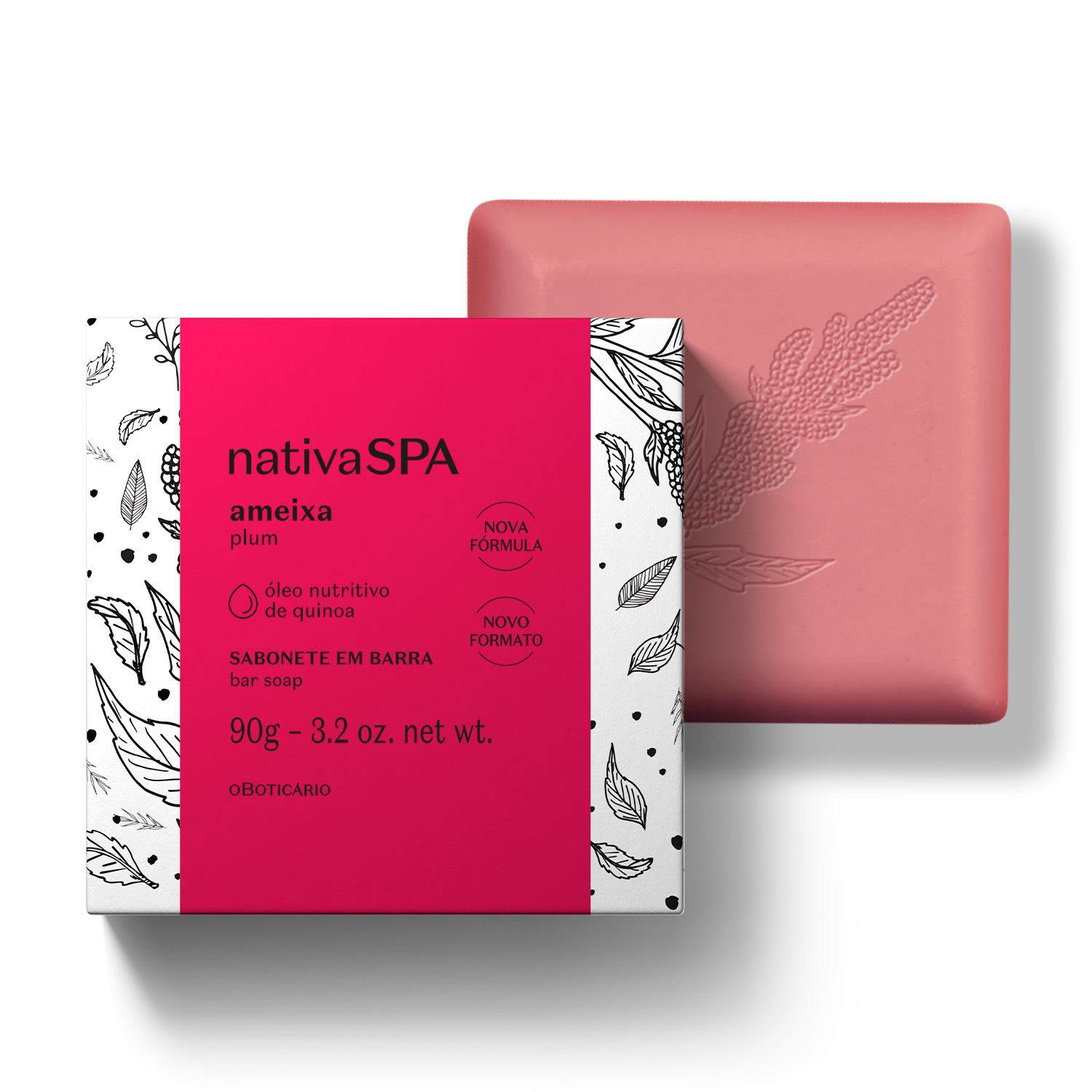 Sabonete em Barra Nativa SPA Ameixa 90g > Sabonete em Barra Nativa SPA Ameixa 90g