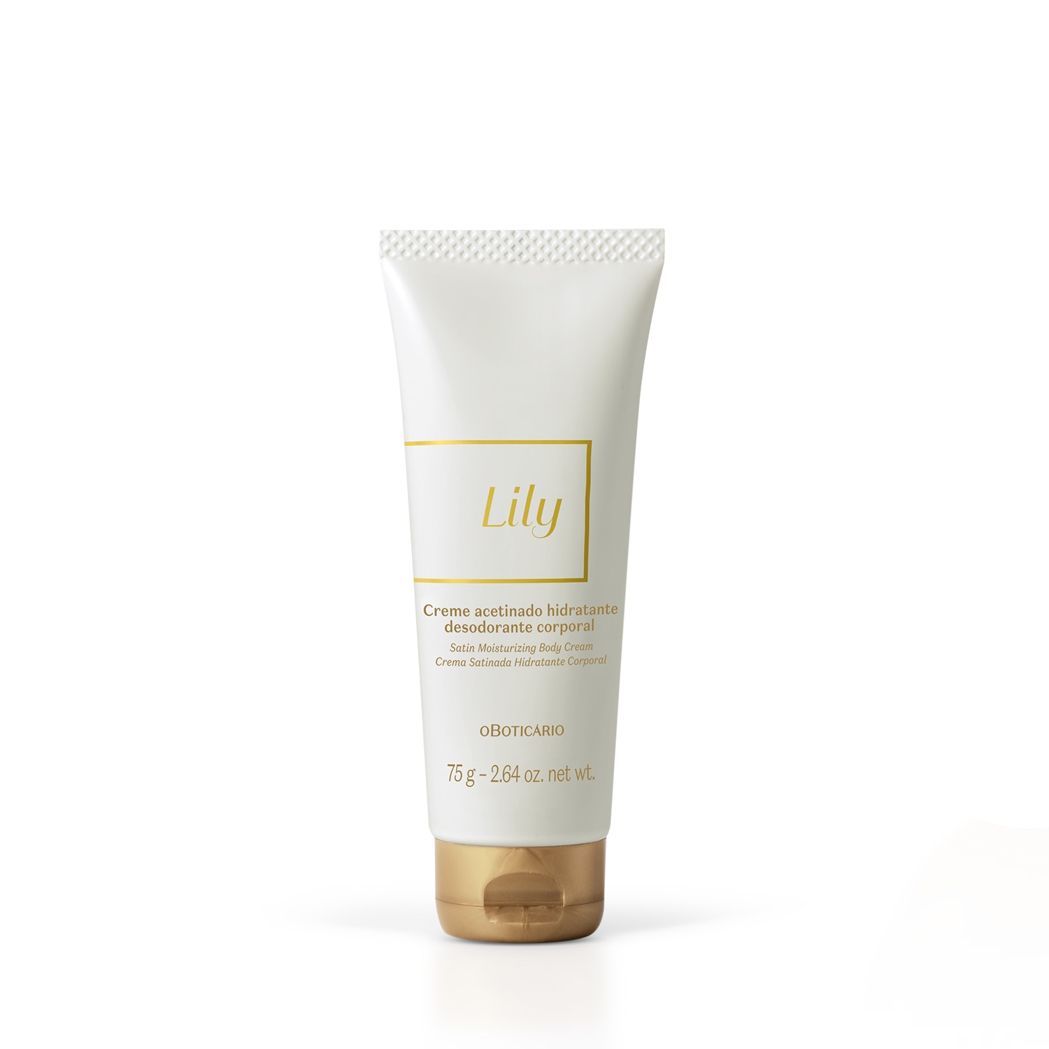 Creme Acetinado Hidratante Desodorante Corporal Lily 75g > Creme Acetinado Hidratante Desodorante Corporal Lily 75g