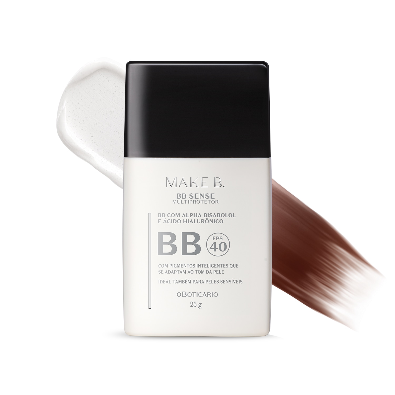BB Cream Multiprotetor FPS40 Make B. Sense Cor 4 25g > BB Cream Multiprotetor FPS40 Make B. Sense Cor 4 25g
