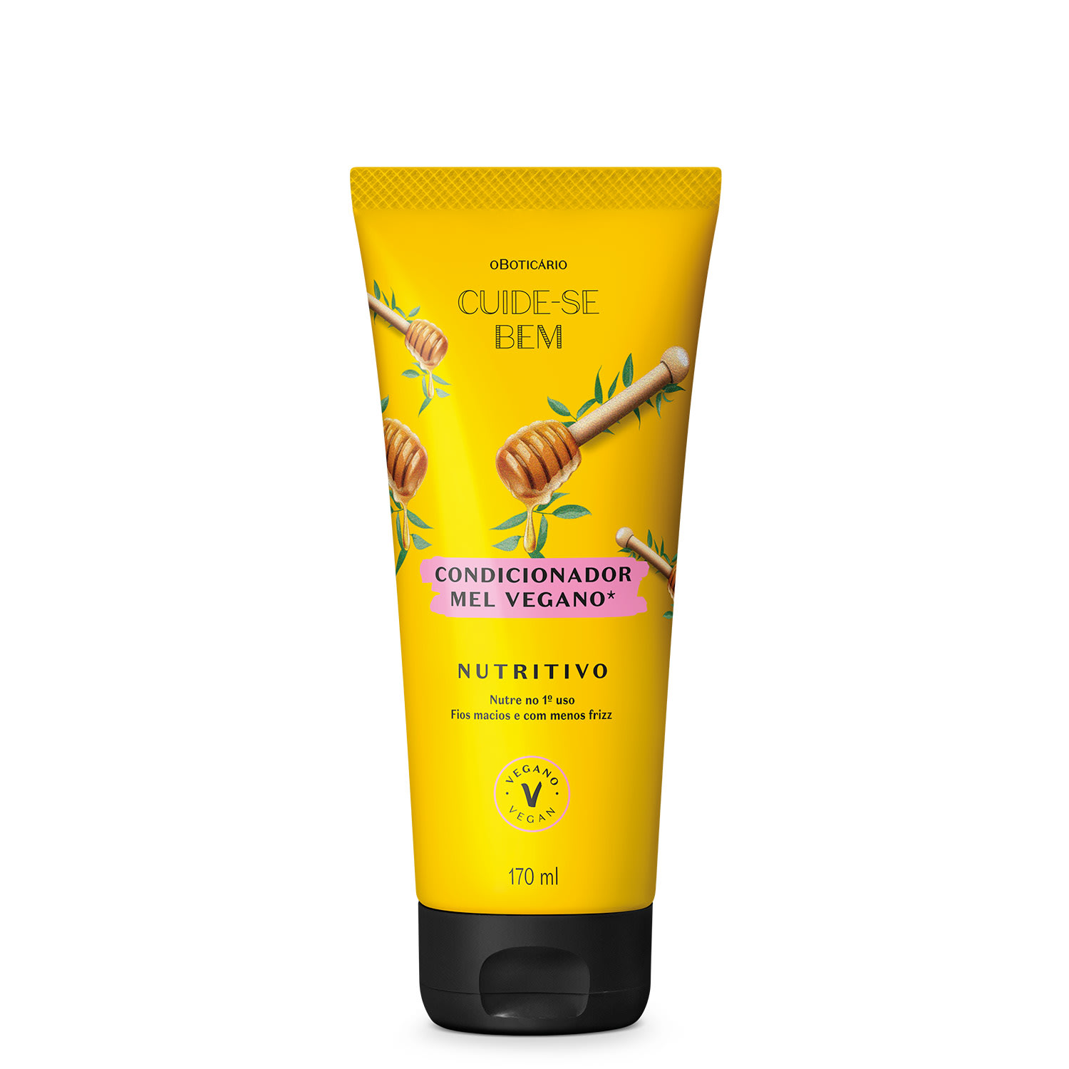 Condicionador Mel Vegano Cuide-se Bem Feira 170ml > Condicionador Mel Vegano Cuide-se Bem Feira 170ml