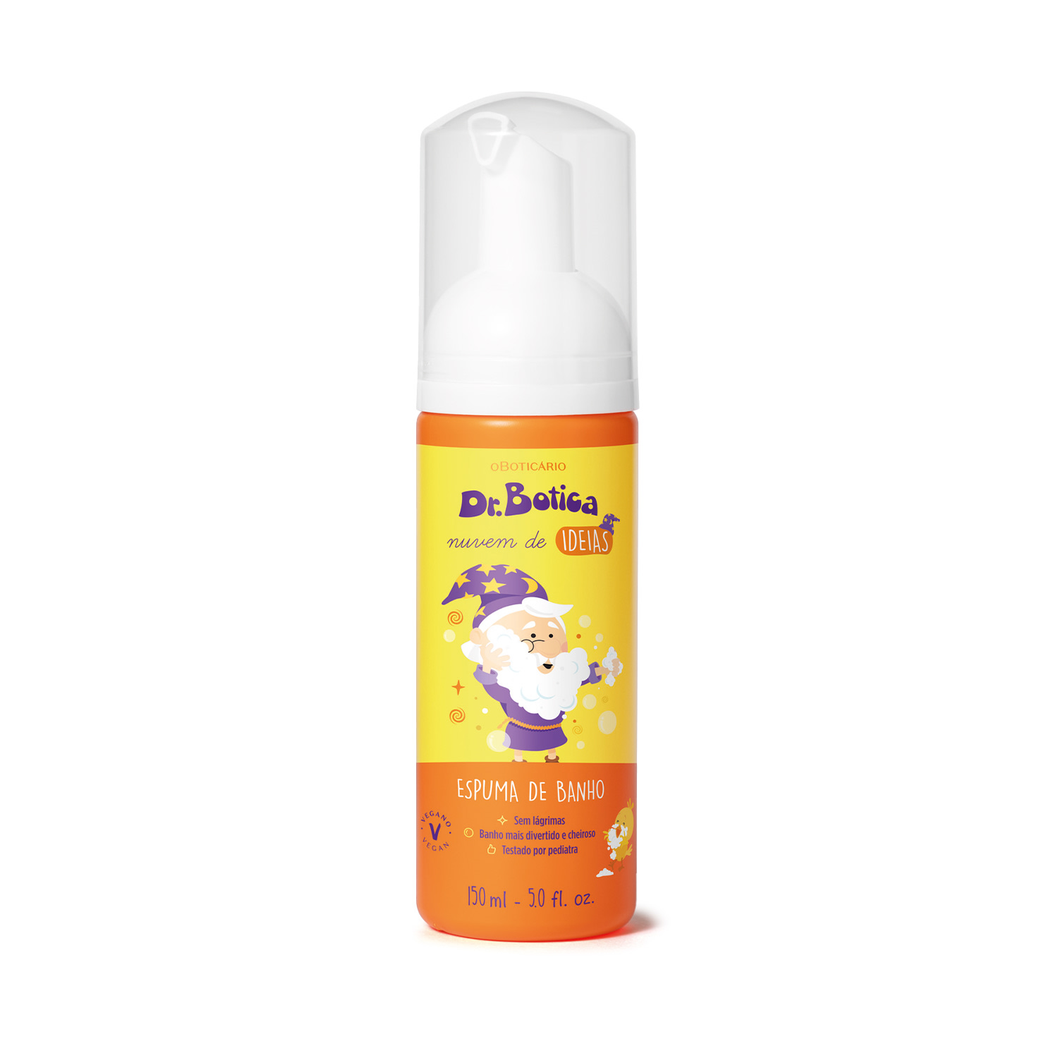 Espuma de Banho Corporal Dr. Botica Nuvem de Ideias 150ml > Espuma de Banho Corporal Dr. Botica Nuvem de Ideias 150ml