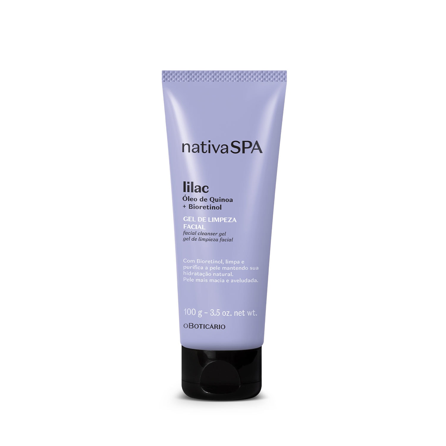 Gel de Limpeza Facial Nativa Spa Lilac 100g > Gel de Limpeza Facial Nativa Spa Lilac 100g