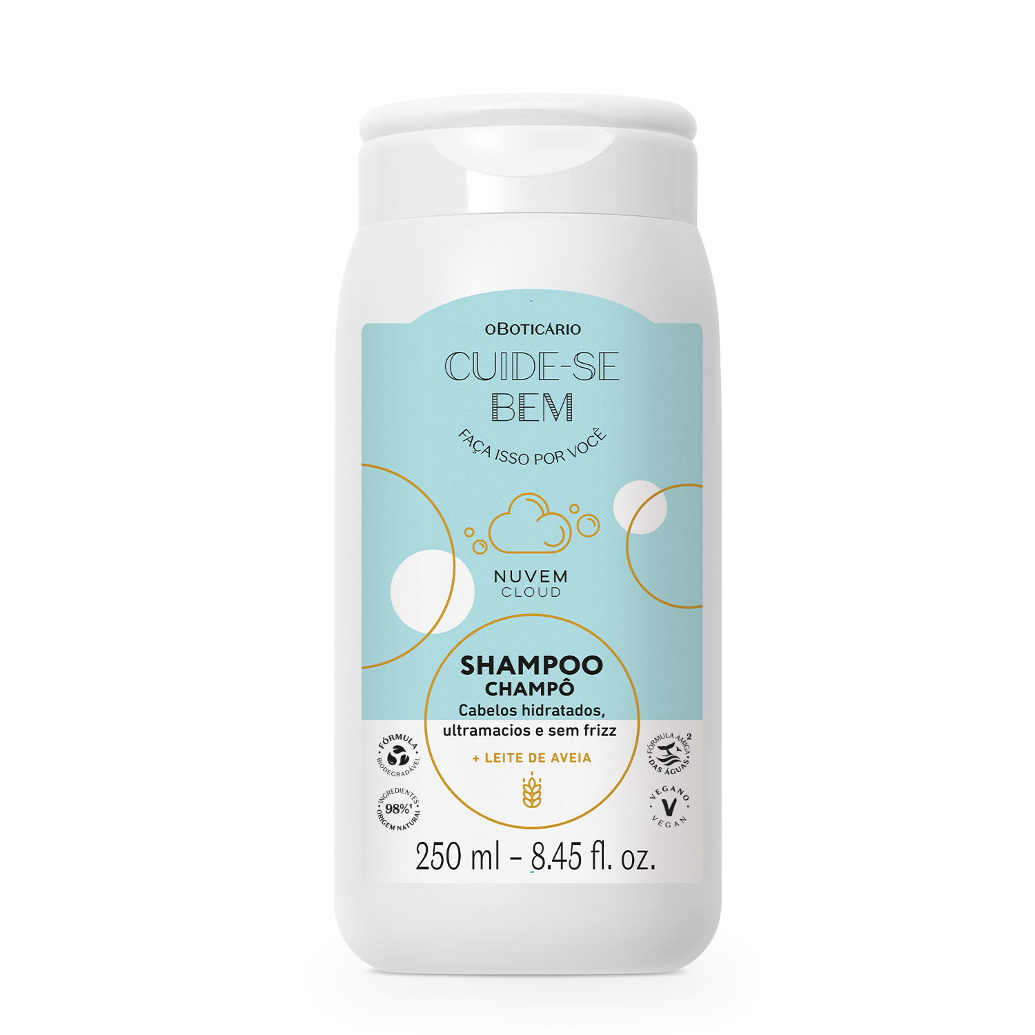 Shampoo Cuide-se Bem Nuvem 250ml > Shampoo Cuide-se Bem Nuvem 250ml