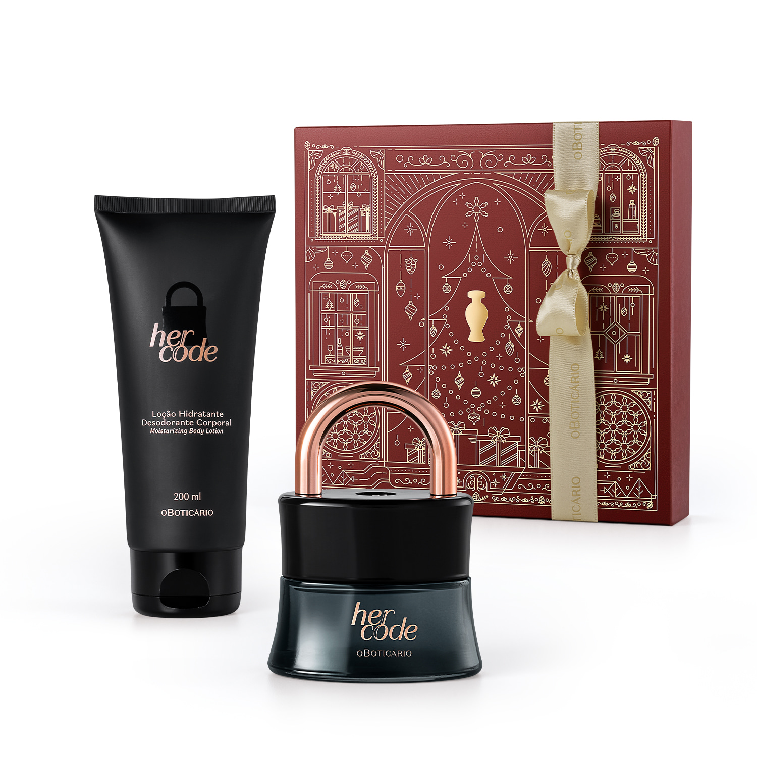 Kit Presente Natal Her Code (2 itens) > Kit Presente Natal Her Code (2 itens)