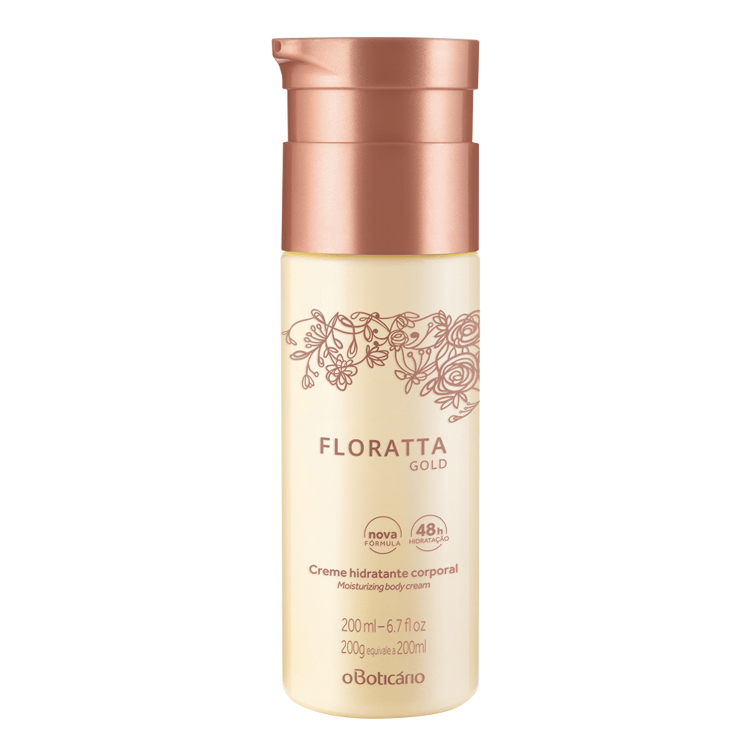Creme Hidratante Desodorante Corporal Floratta Gold 200ml > Creme Hidratante Desodorante Corporal Floratta Gold 200ml