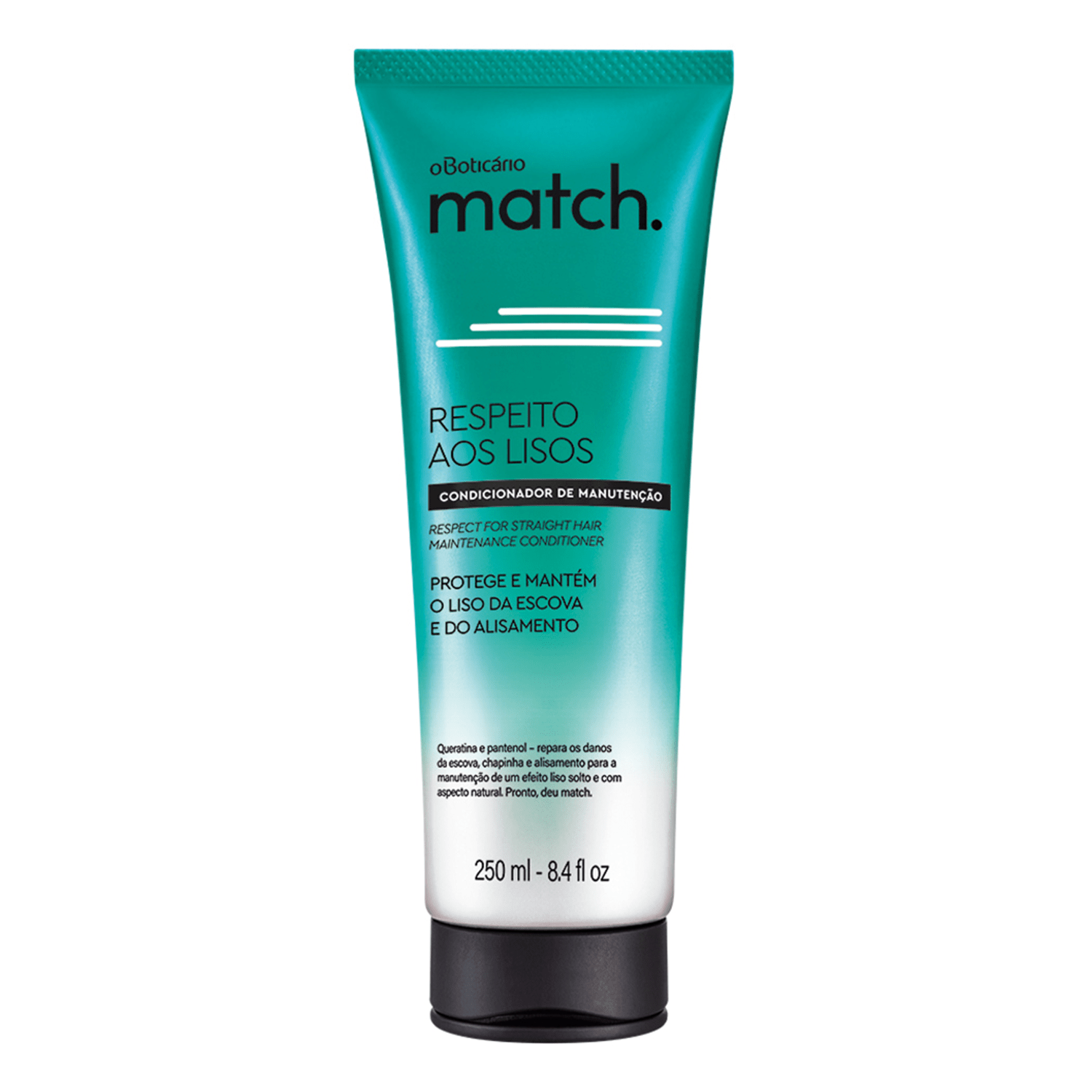 Condicionador Match Respeito aos Lisos, 250ml > Condicionador Match Respeito aos Lisos, 250ml