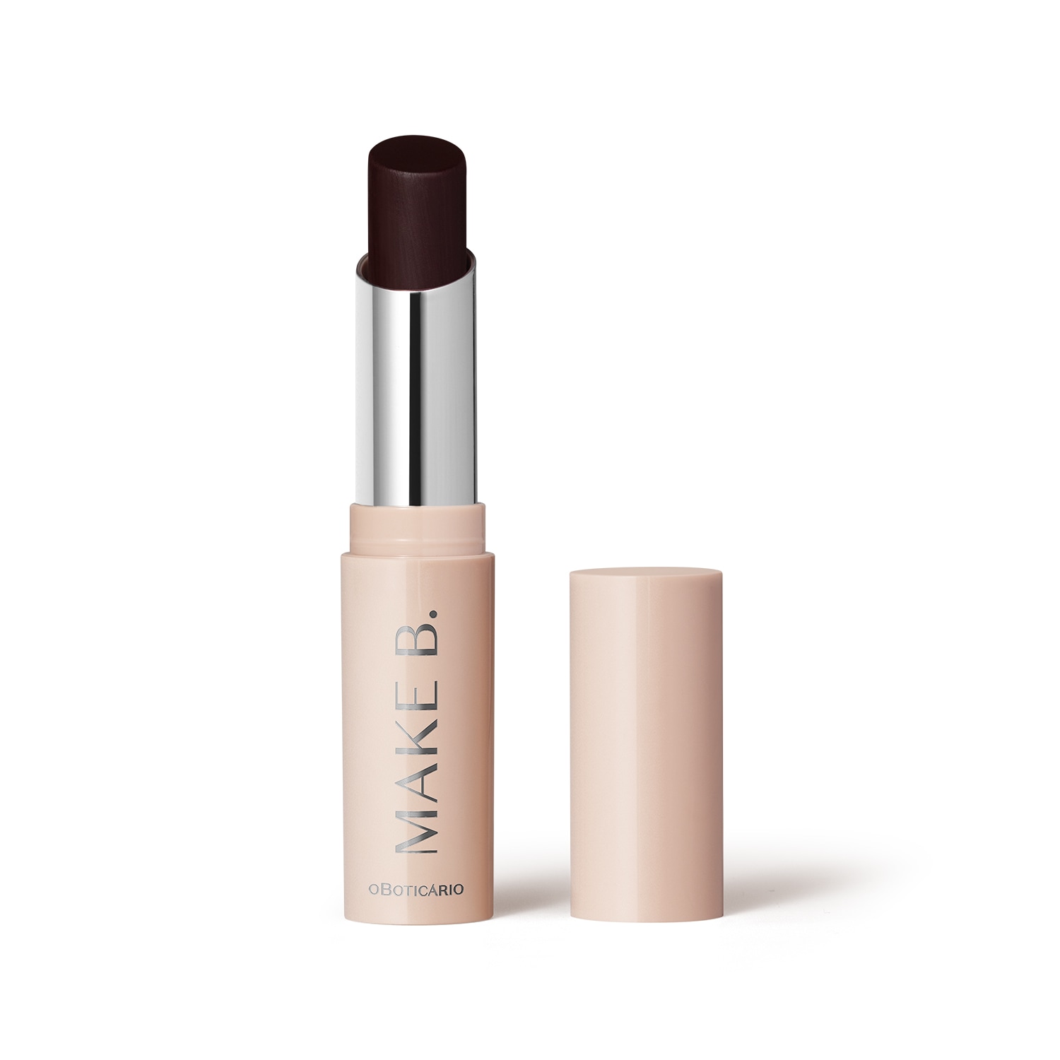 Batom Sheer Multifuncional Malva Mauve Make B. Beauty Natural 3,6g